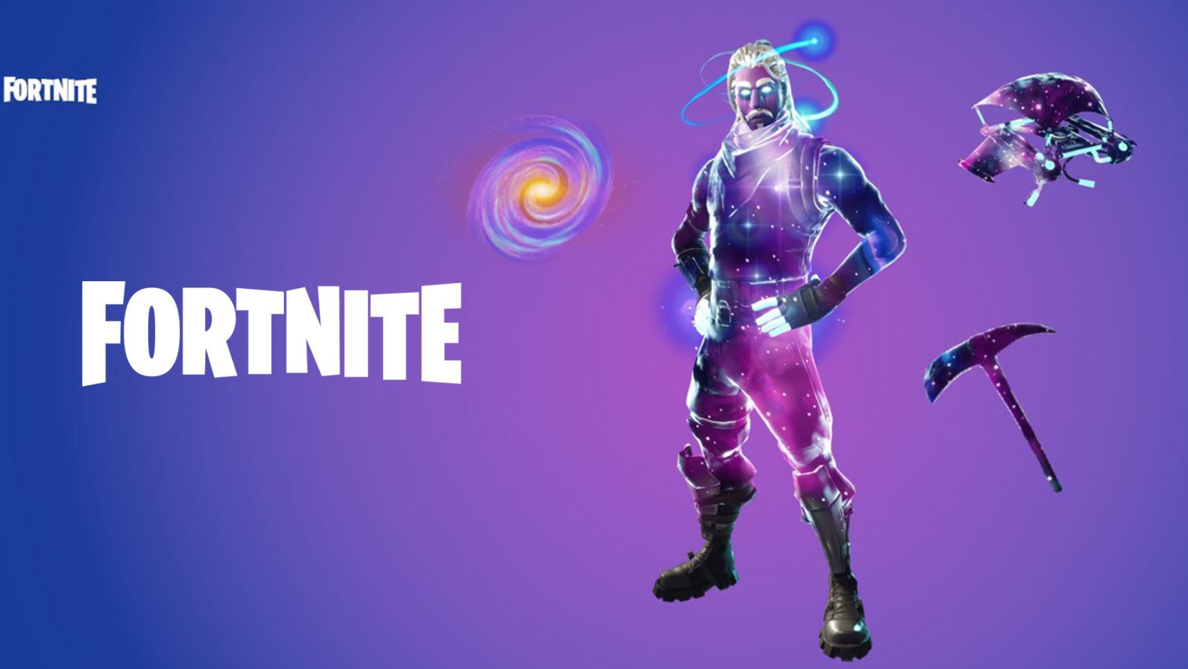 Skin Galaxy Fortnite, 1715x966 HD, PC