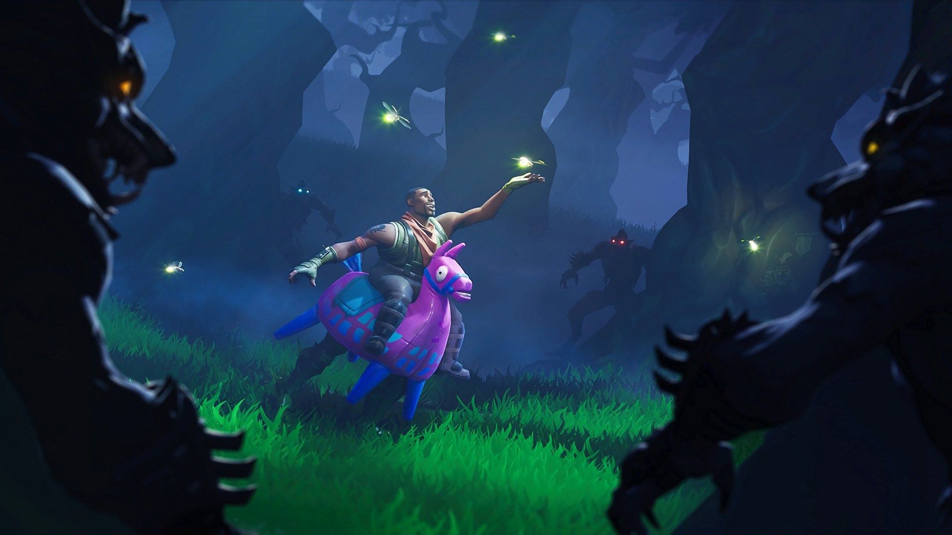 Skin Galassia Fortnite neon, 1920x1080 1080p, Laptop