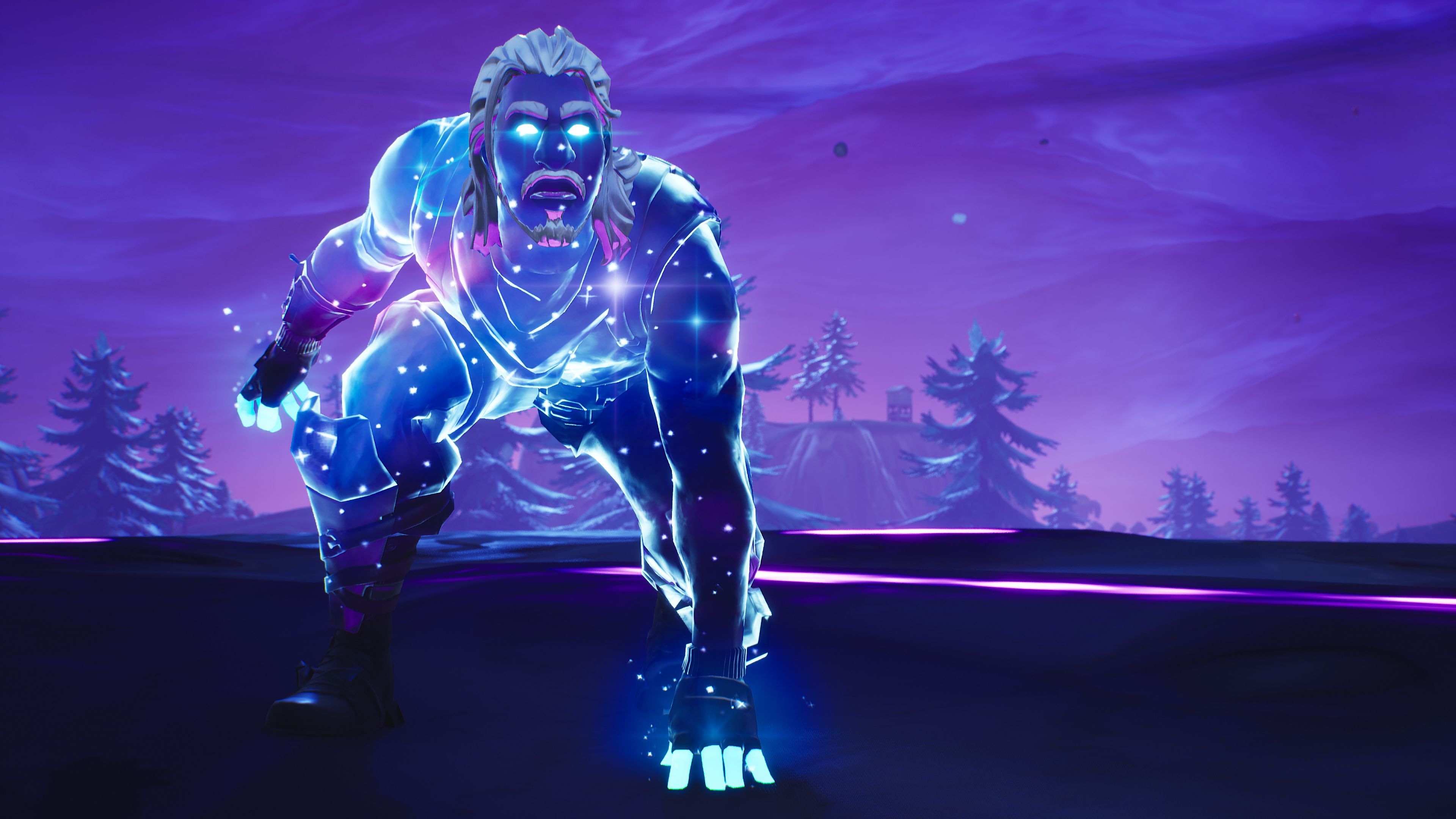 Skin Galassia Fortnite, Epic Games, 3840x2160 Ultra HD, 4K TV