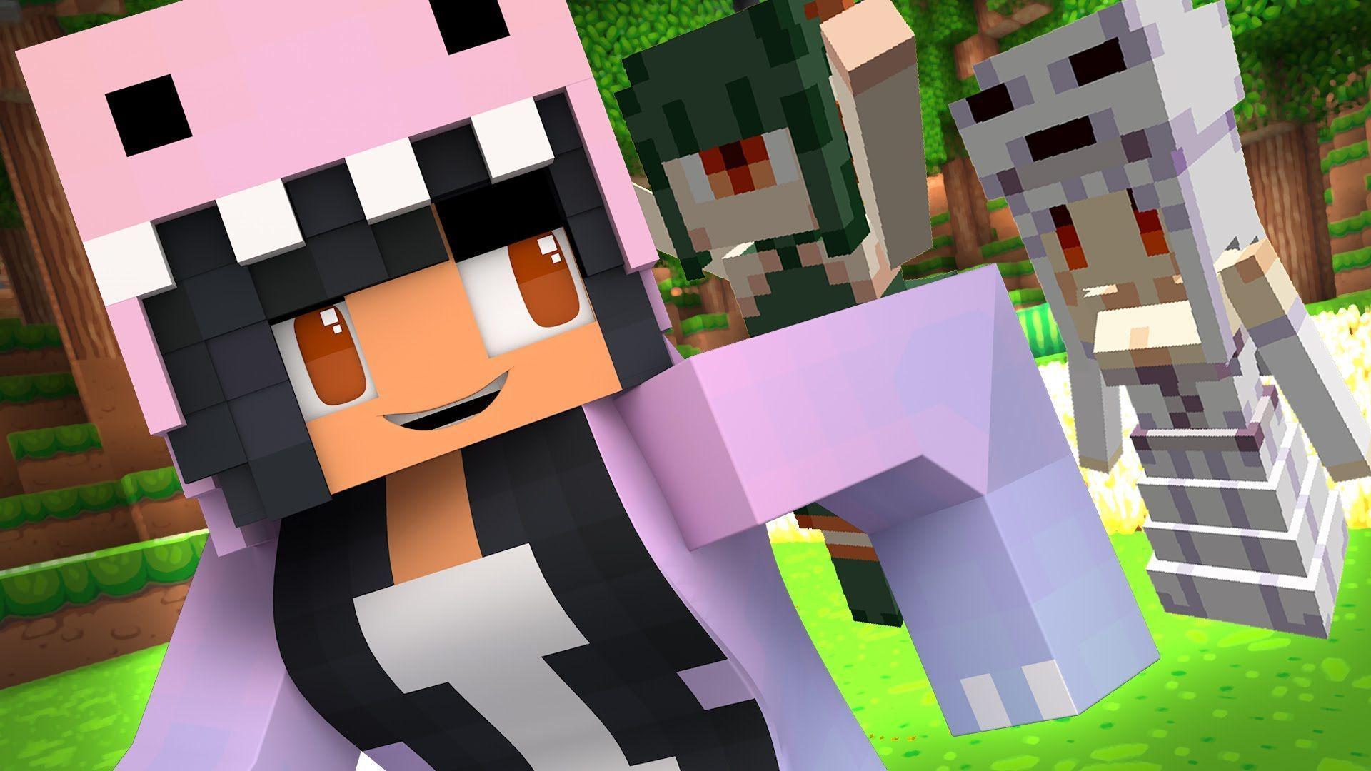 Personaggi anime Minecraft ragazze, 1280x720 HD, Desktop