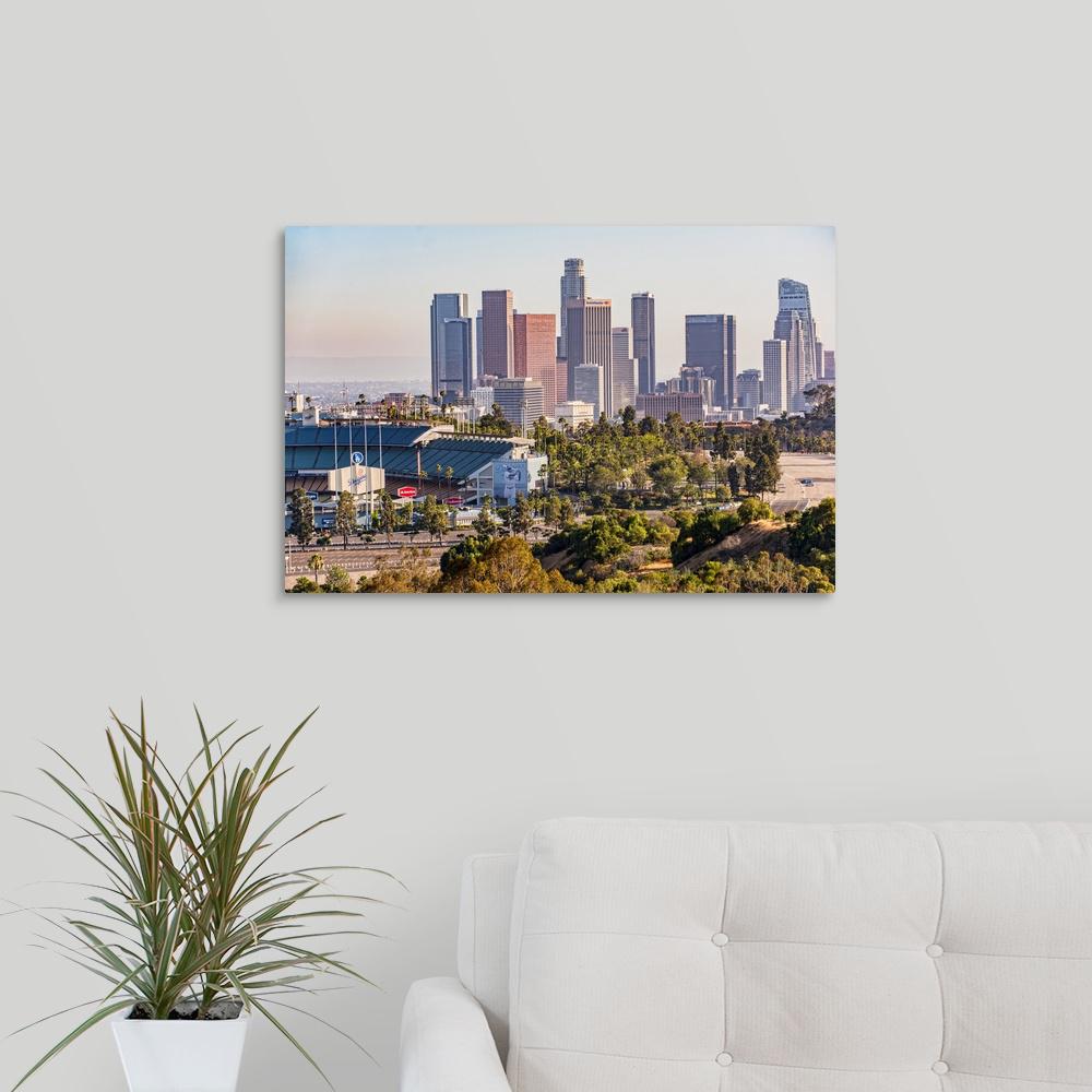 Skyline Los Angeles quadro tela, 1000x1000 HD, PC Desktop