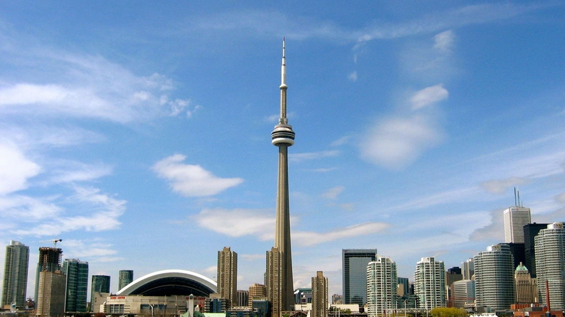 Skyline di Toronto con CN Tower, 1920x1080 Full HD, PC