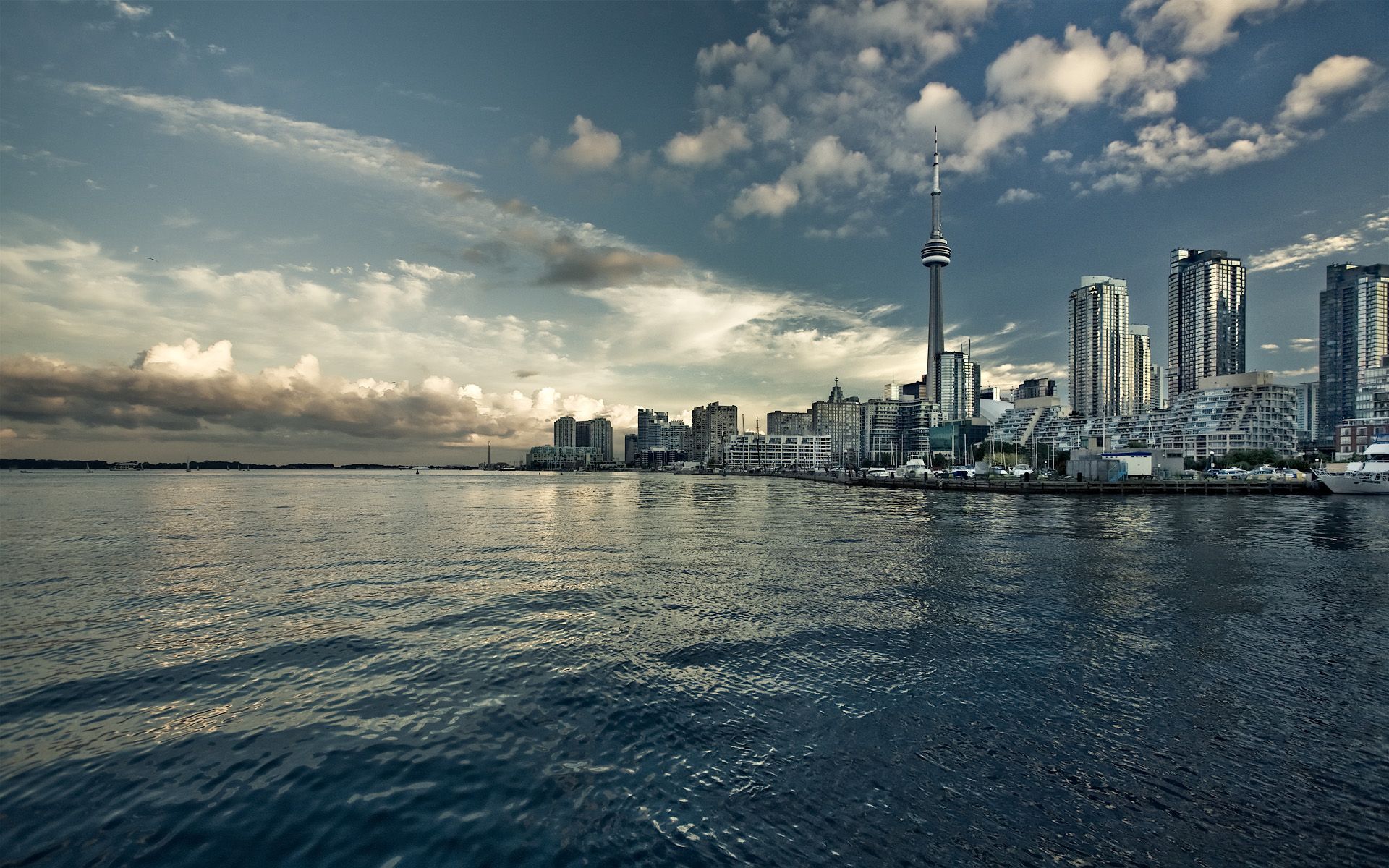 Skyline Toronto con torre CN, 1920x1200 Full HD+, PC