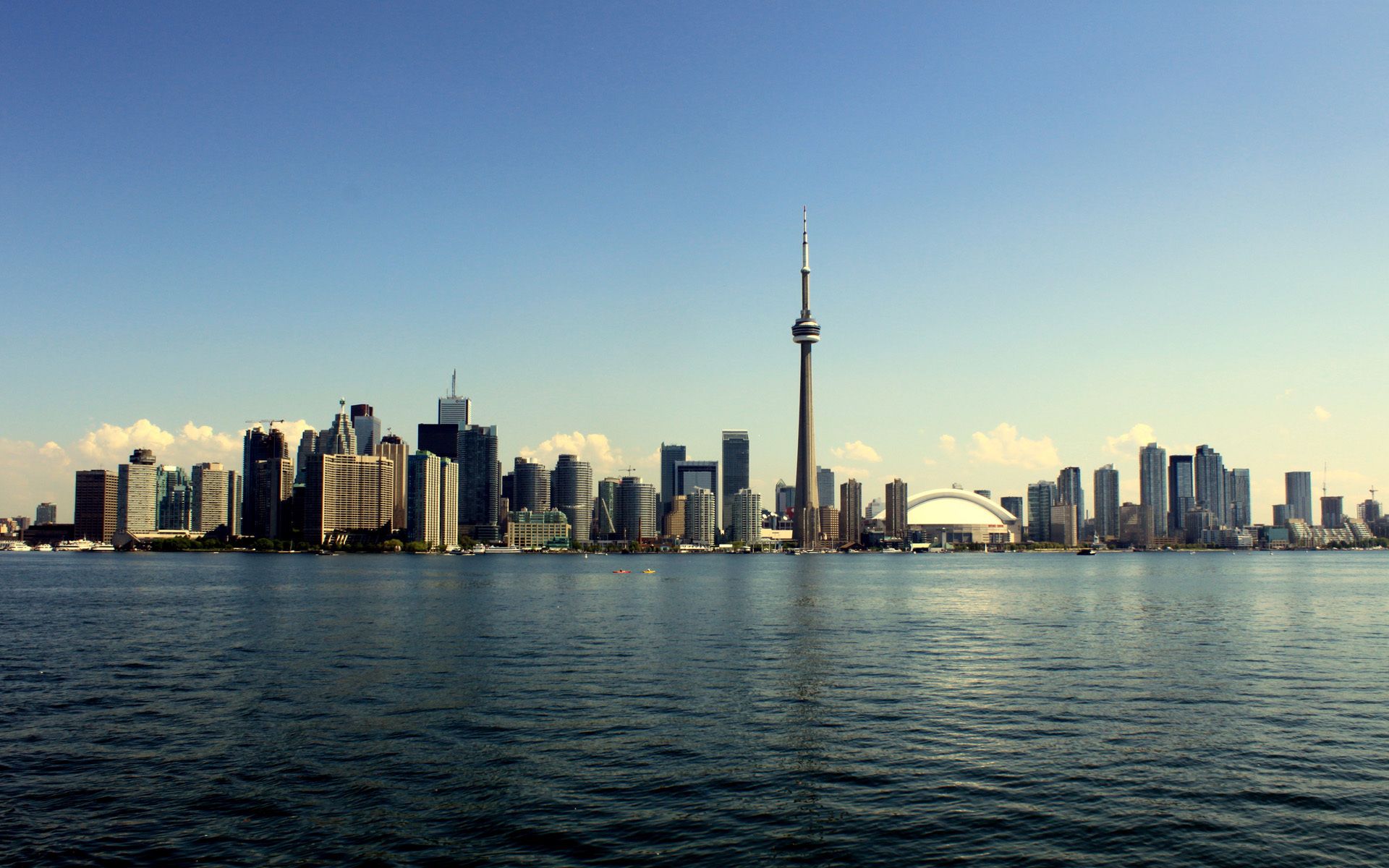 Skyline di Toronto con CN Tower, 1920x1200 WUXGA, PC Desktop