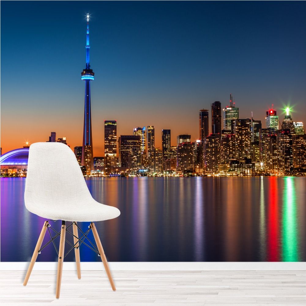 Skyline di Toronto al tramonto, 1000x1000 HD, Desktop