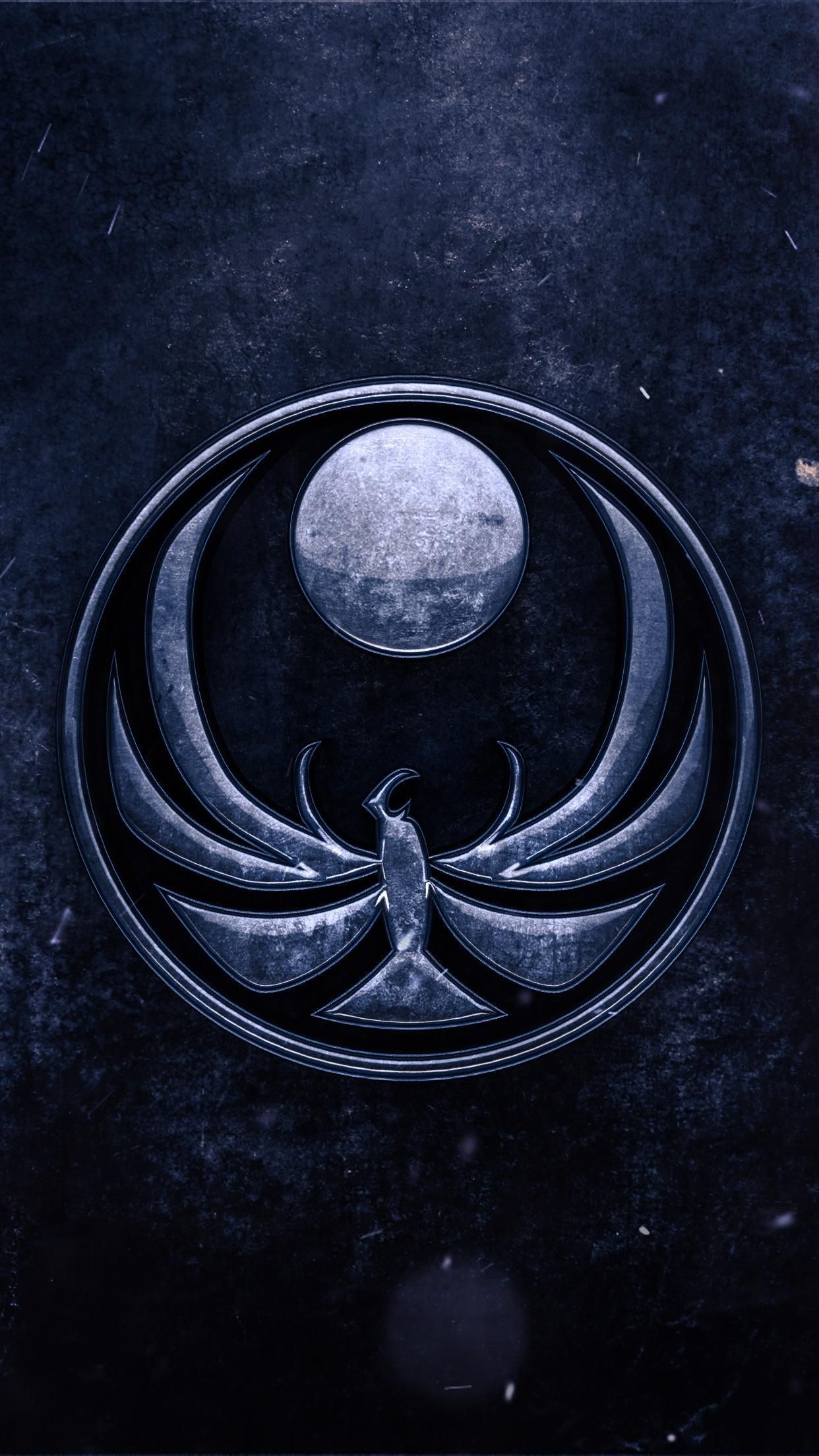 Simbolo Nightingale Skyrim, RPG, 1242x2208 Verticale, Telefono