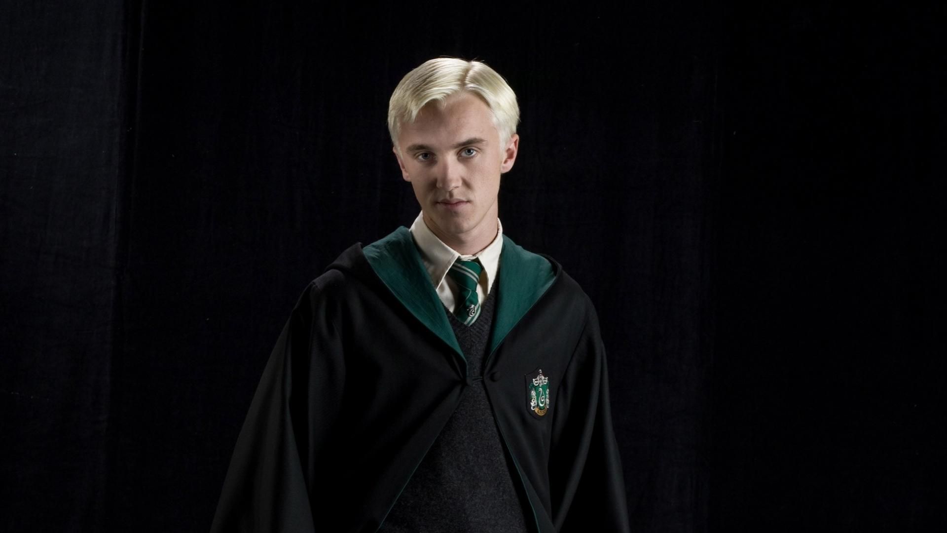 Draco Malfoy uniforme Serpeverde, Harry Potter, 1920x1080 Full HD, Desktop