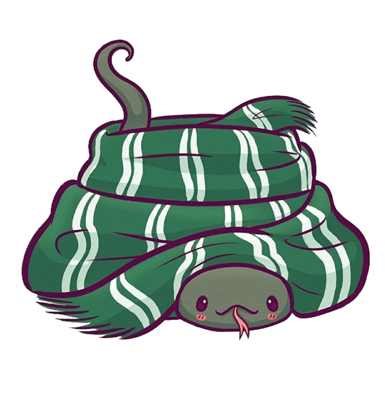 Serpente Serpeverde con sciarpa, 1237x1280 Full HD Verticale, Google Pixel