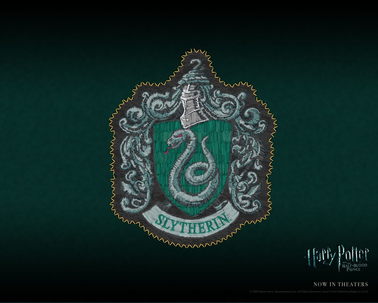 Stemma Slytherin Harry Potter, 1280x1024 HD, HP Laptop