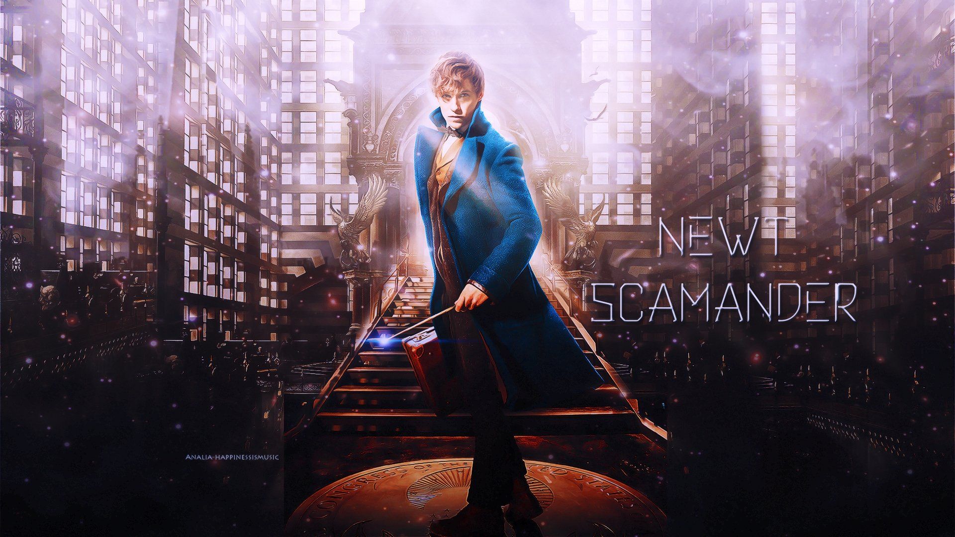 Fantastic Beasts logo film, 3840x2160 Ultra HD, PC