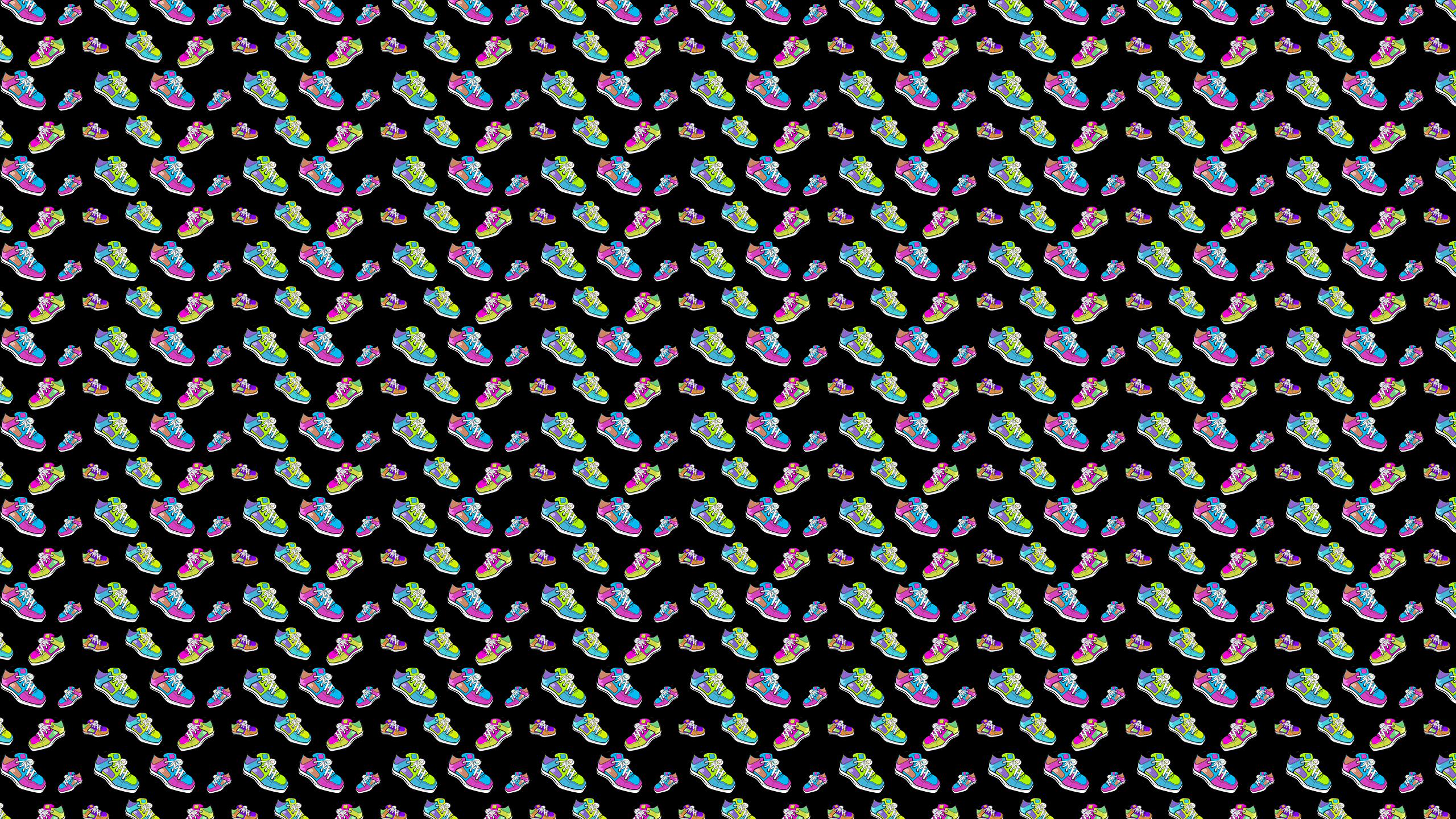 Fila di sneaker colorate, 1920x1200 Full HD+, PC Desktop