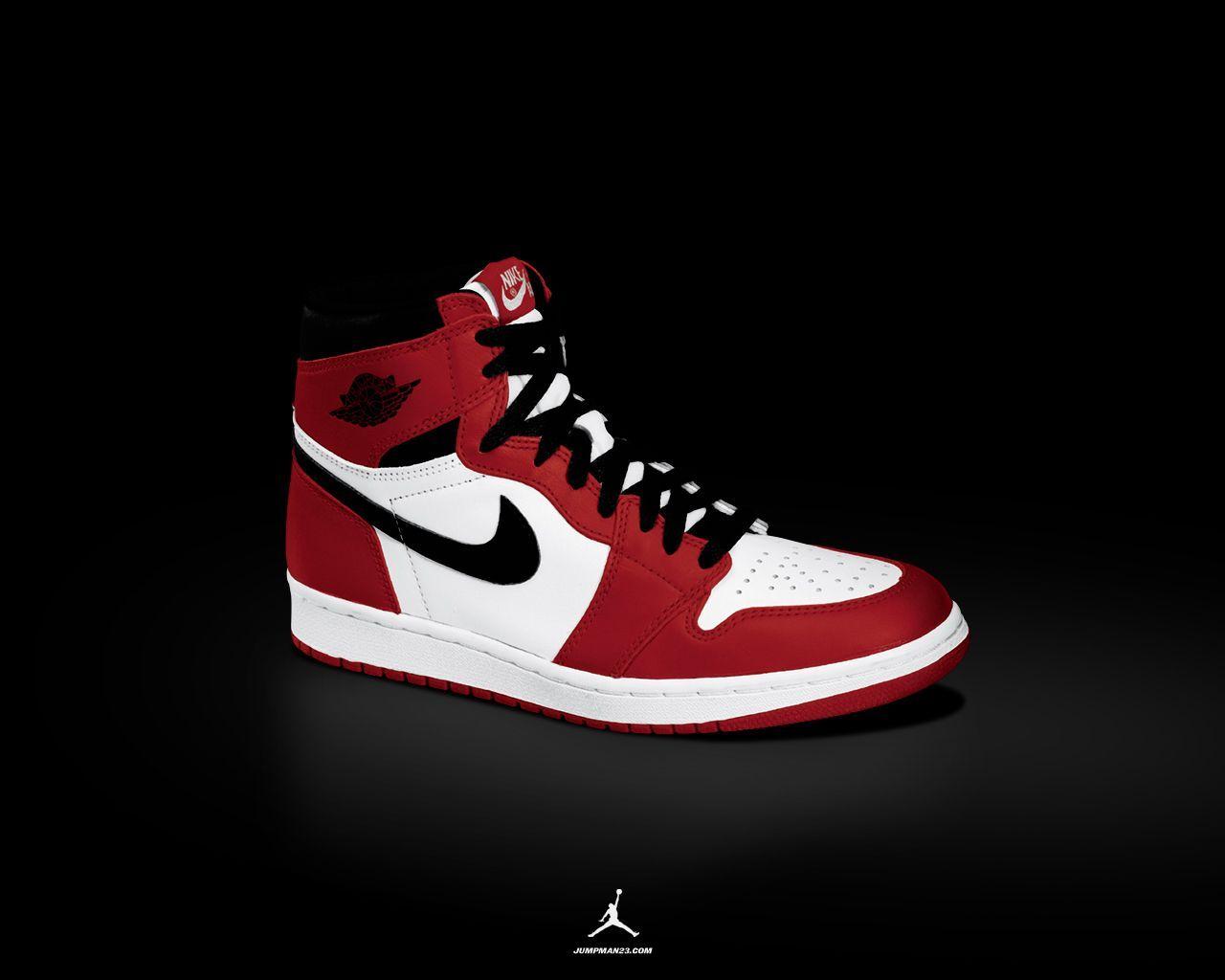 Sneaker Nike Air Jordan rossa, abbigliamento sportivo, 1280x1024 HD, PC Desktop