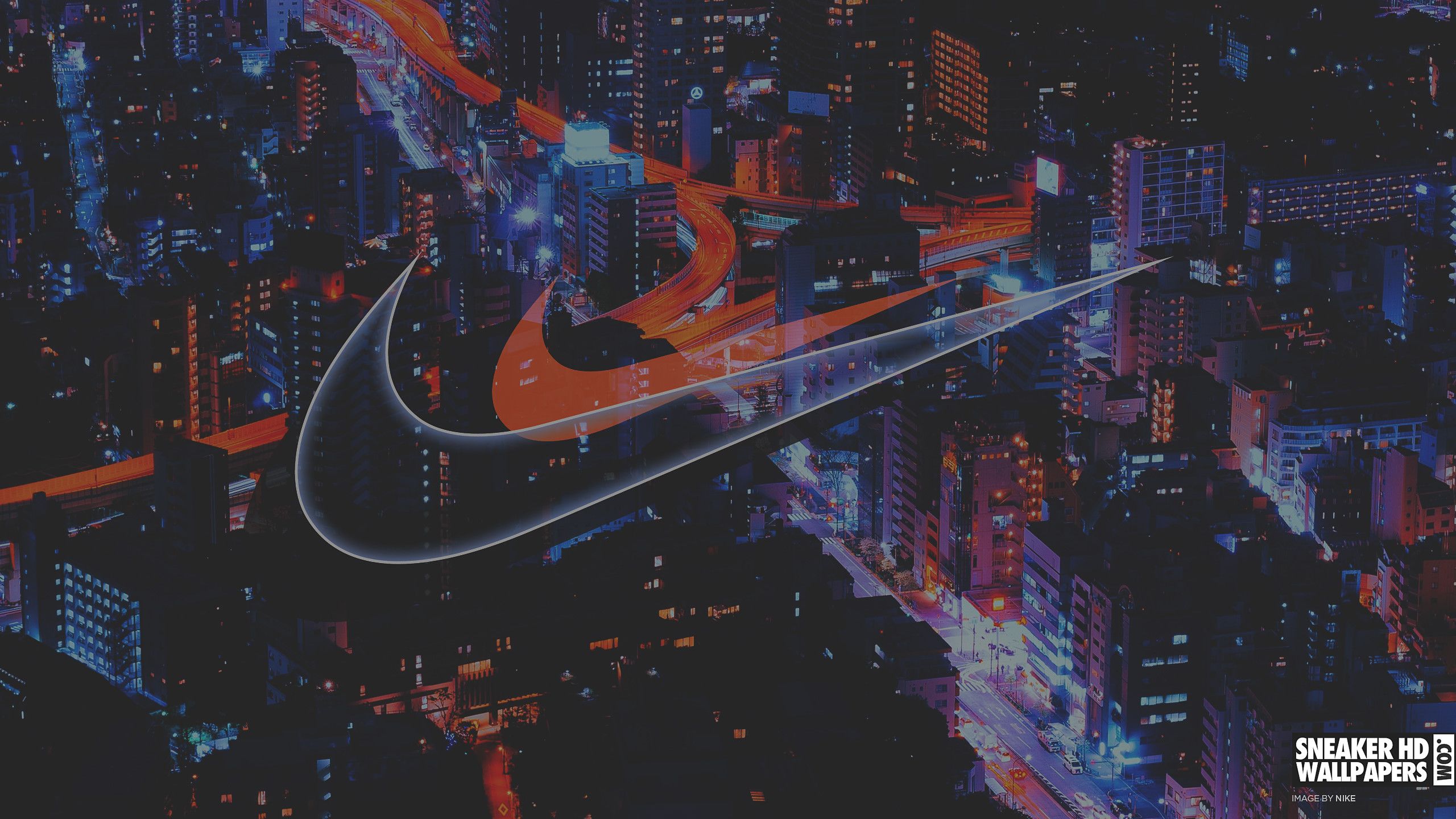 Logo Nike astratto colorato, 1600x900 HD, Ultrabook