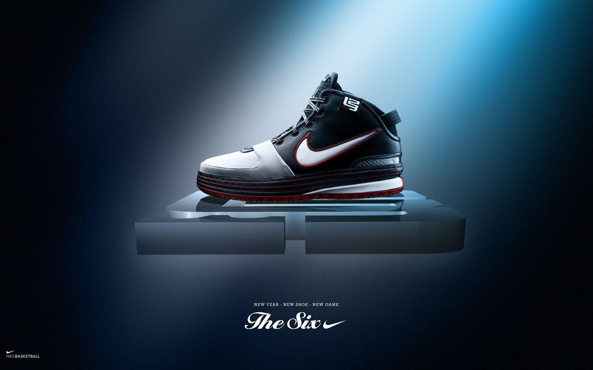 Sneaker Nike LeBron The Six, swoosh, 1920x1200 WUXGA, PC