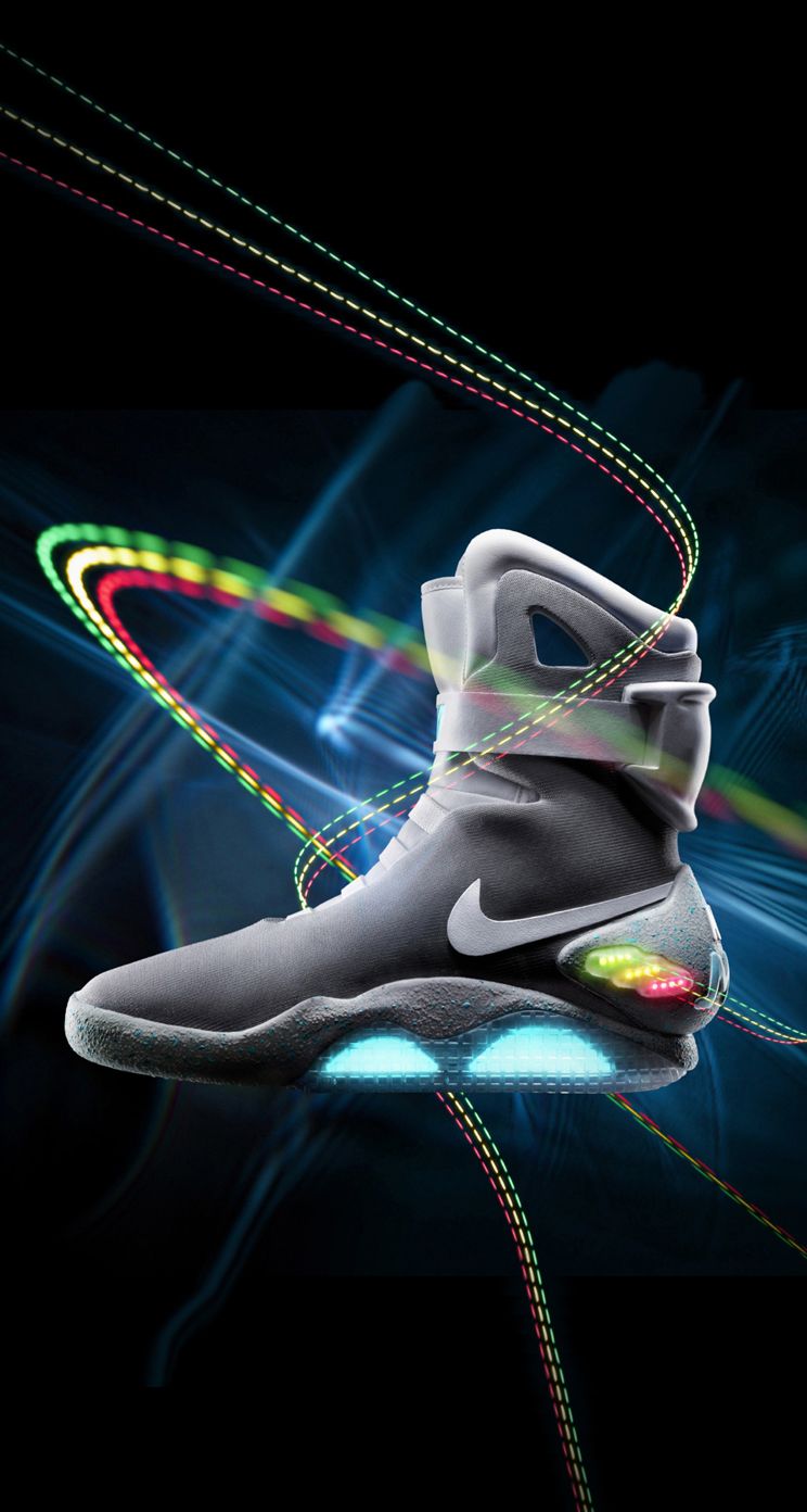 Sneaker Nike Air Mag, swoosh, 744x1392 Verticale, iPhone Plus