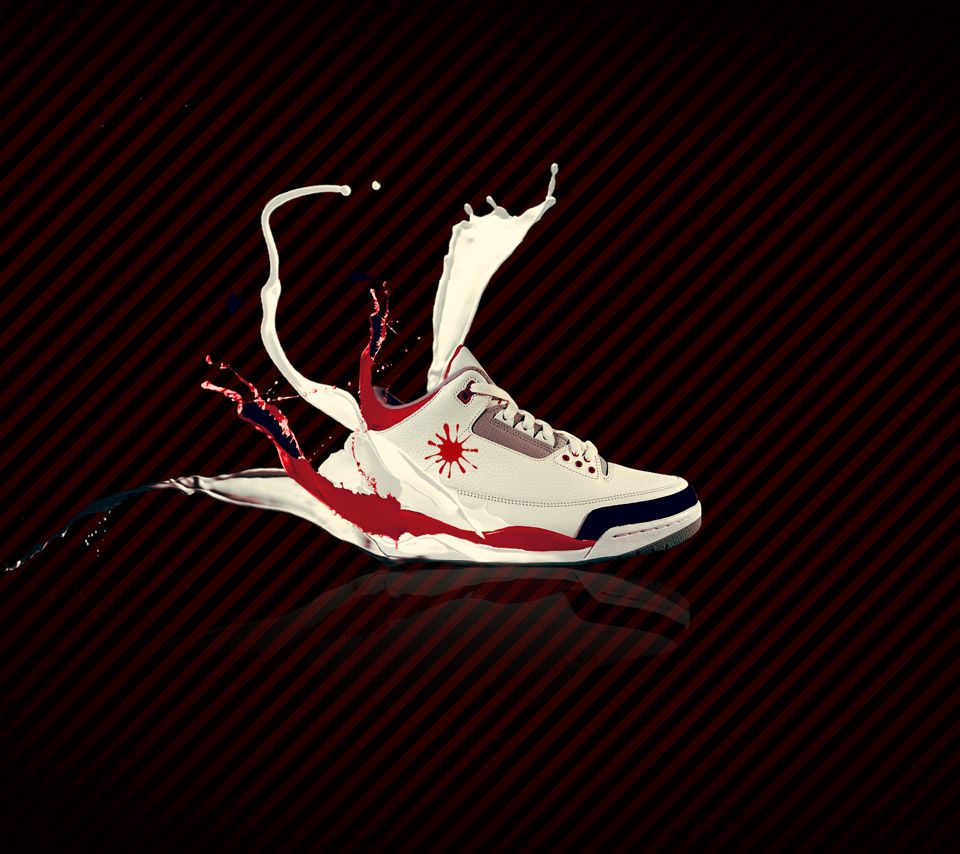 Sneaker Air Jordan splash colorato, Nike, 960x854 HD, PC