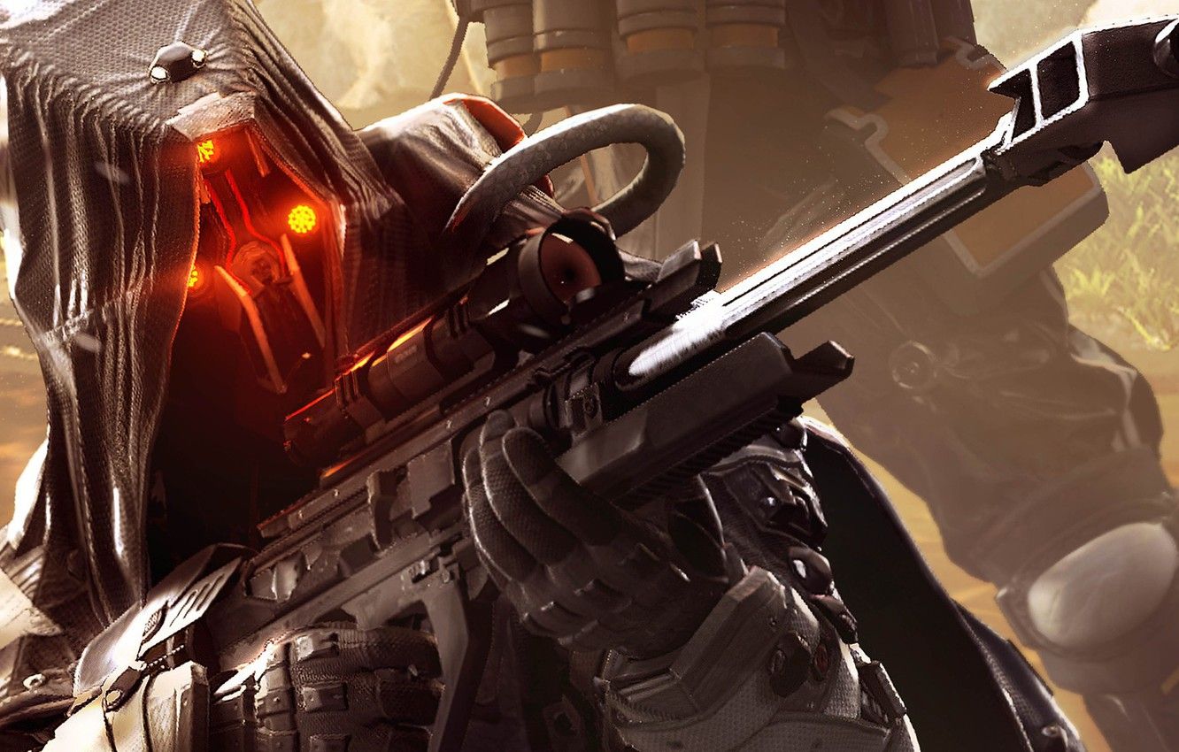 Killzone Helghast cecchino, 1332x850 HD, Desktop
