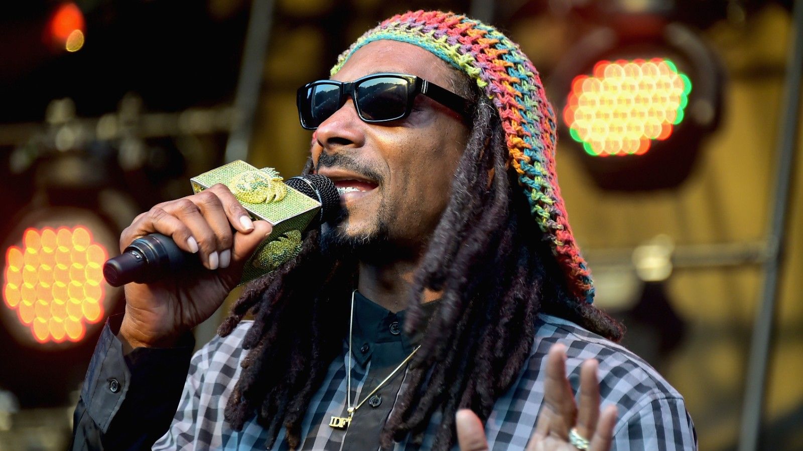 Snoop Dogg concerto microfono, 1600x900 HD, PC