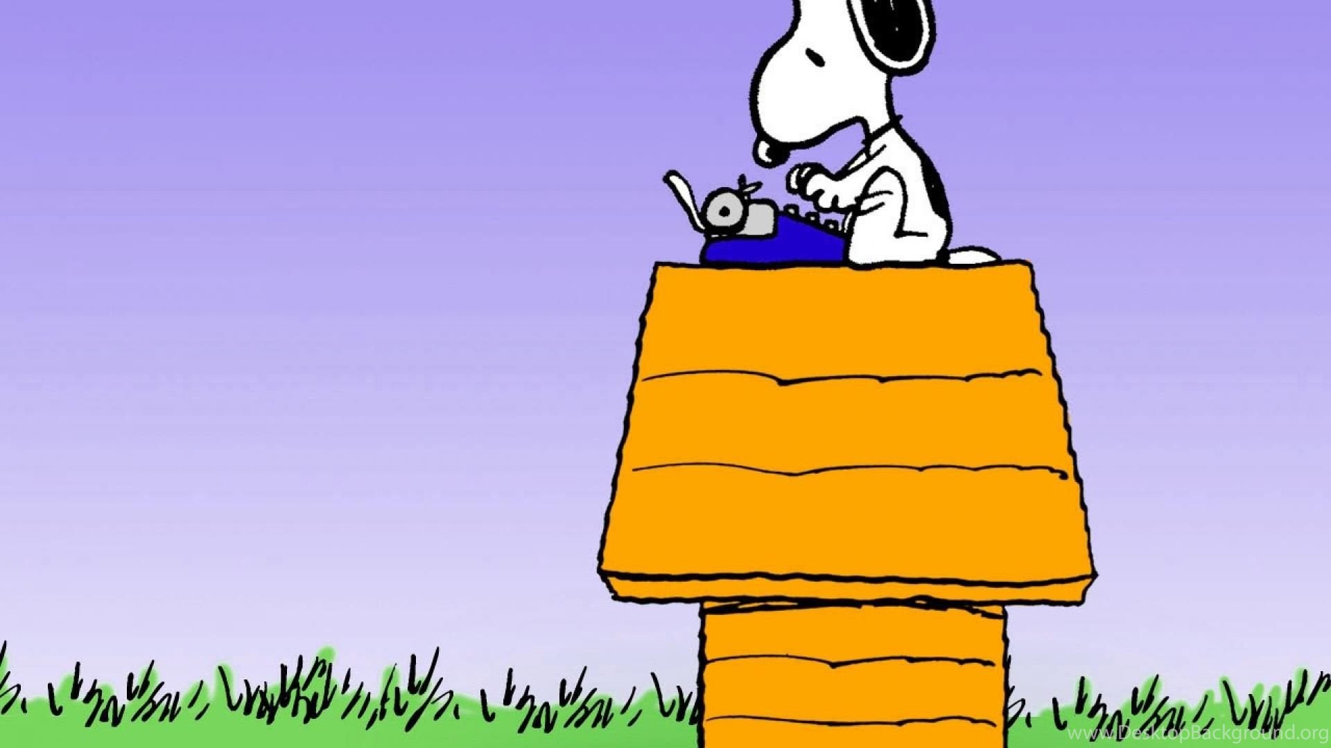 Snoopy scrive sulla cuccia, 1920x1080 Full HD 1080p, PC Desktop
