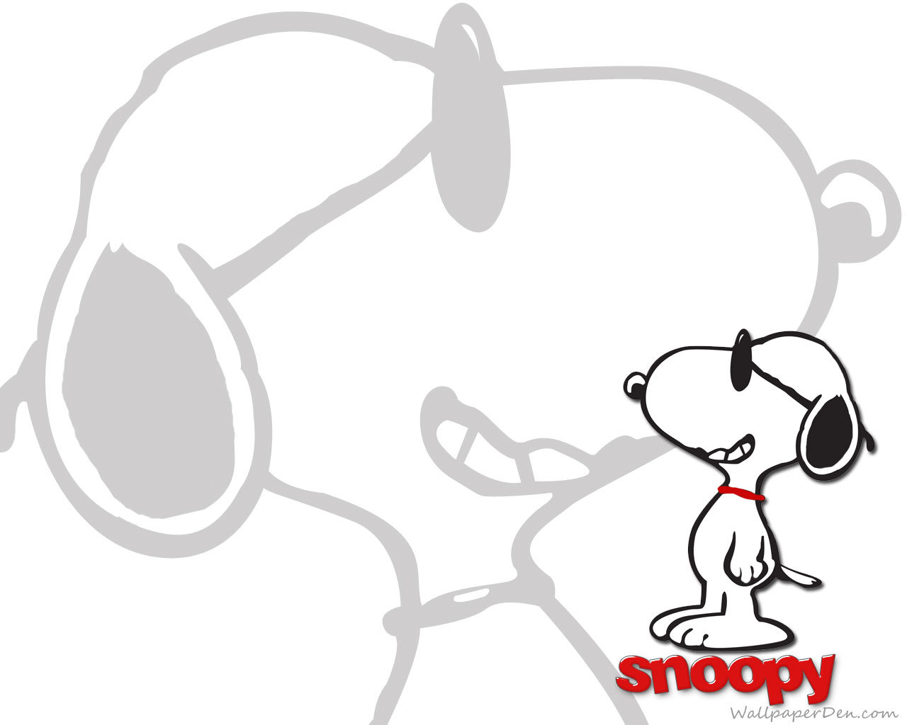Snoopy con occhiali da sole, 1280x1024 720p, Laptop