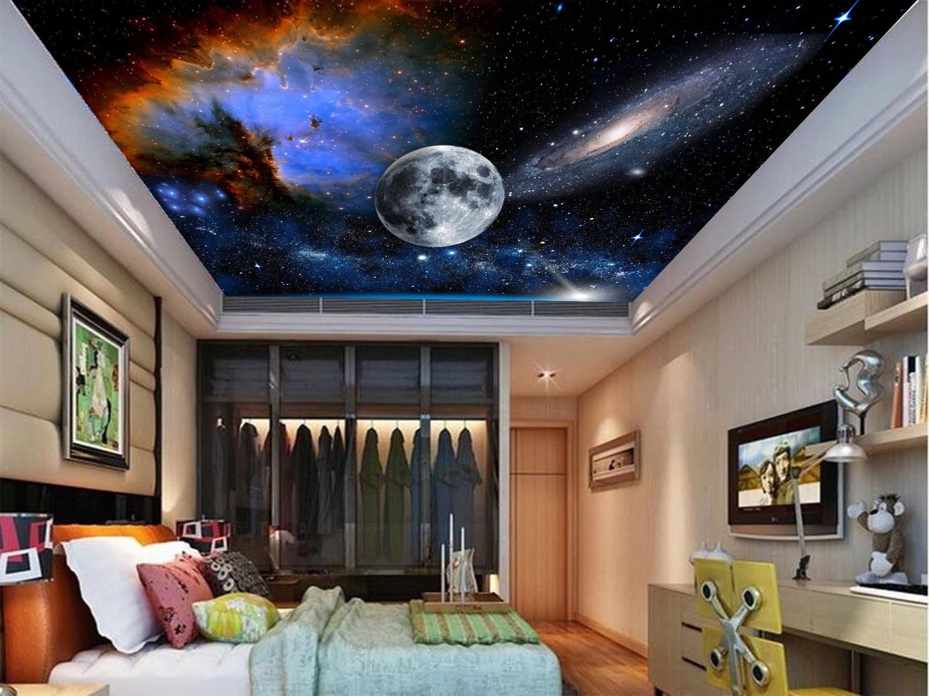 Galassia luna soffitto camera, 1890x1417 HD, Laptop