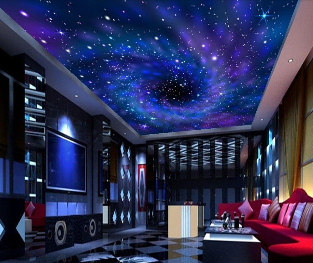Galassia vortice soffitto blu viola, 1000x840 HD, Laptop