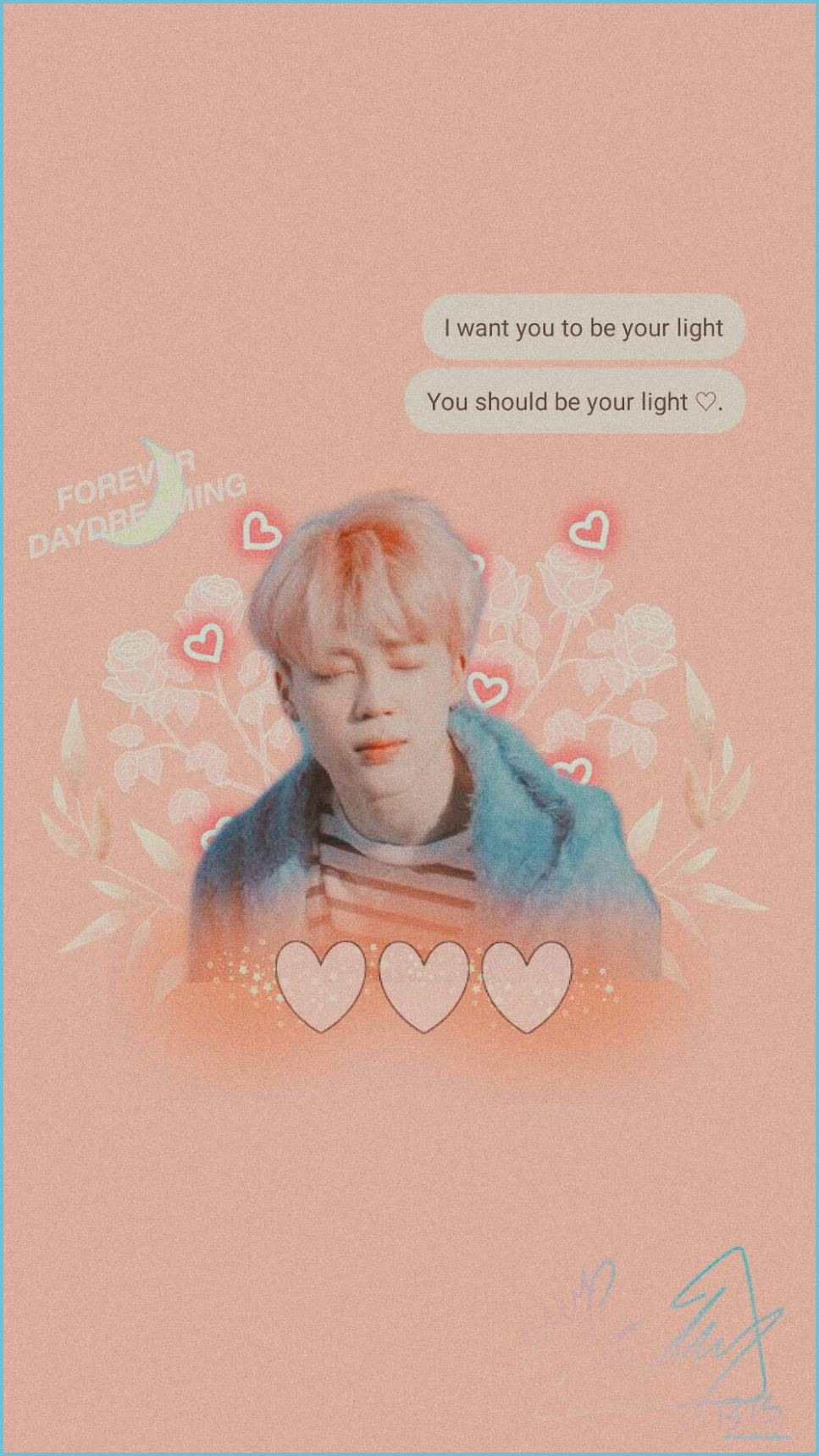 BTS Jimin estetica soft rosa, 967x1719 Full HD Verticale, iPhone
