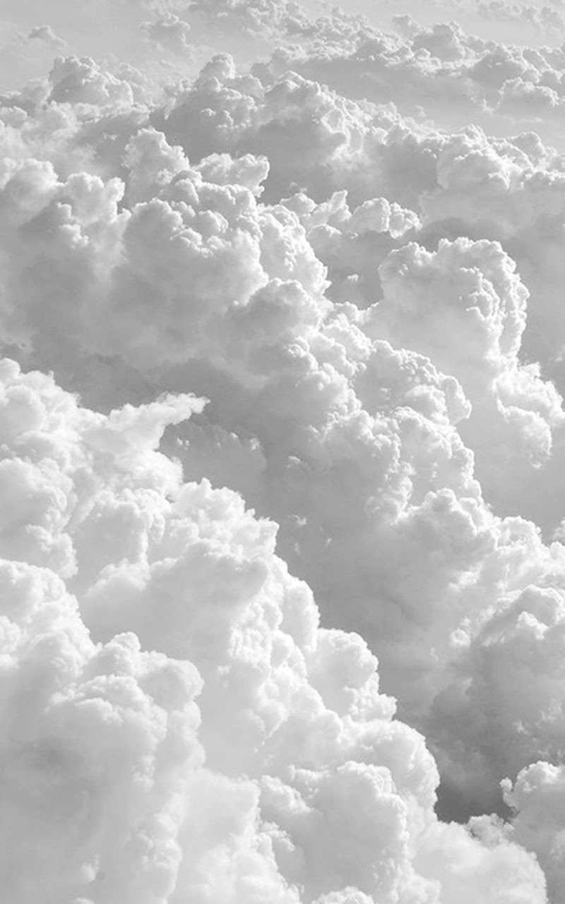 Nuvole soffici bianche, 800x1280 Full HD Verticale, iPhone