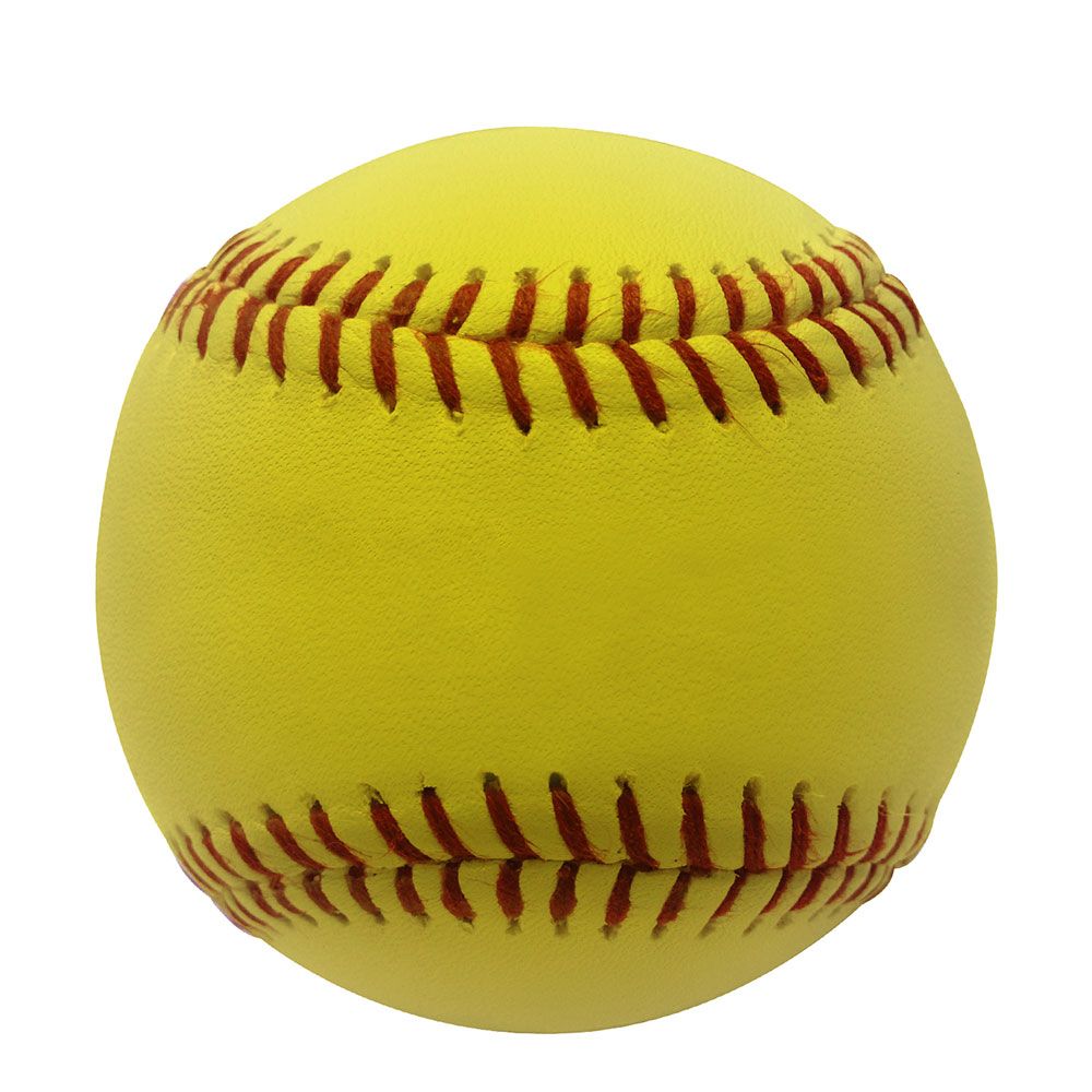 Palla da softball gialla, 1000x1000 HD, Laptop