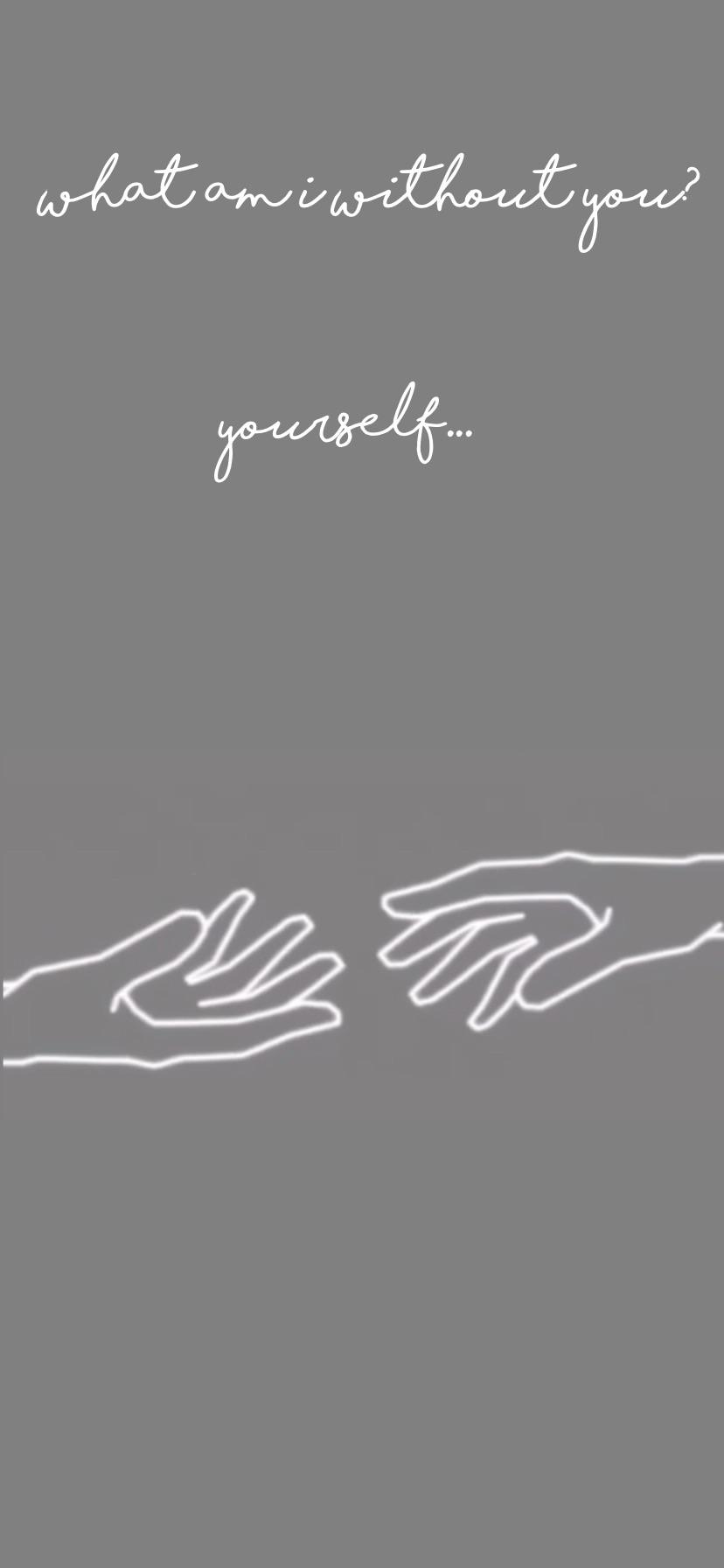 mani disegnate con citazione, 828x1792 Verticale, Telefono