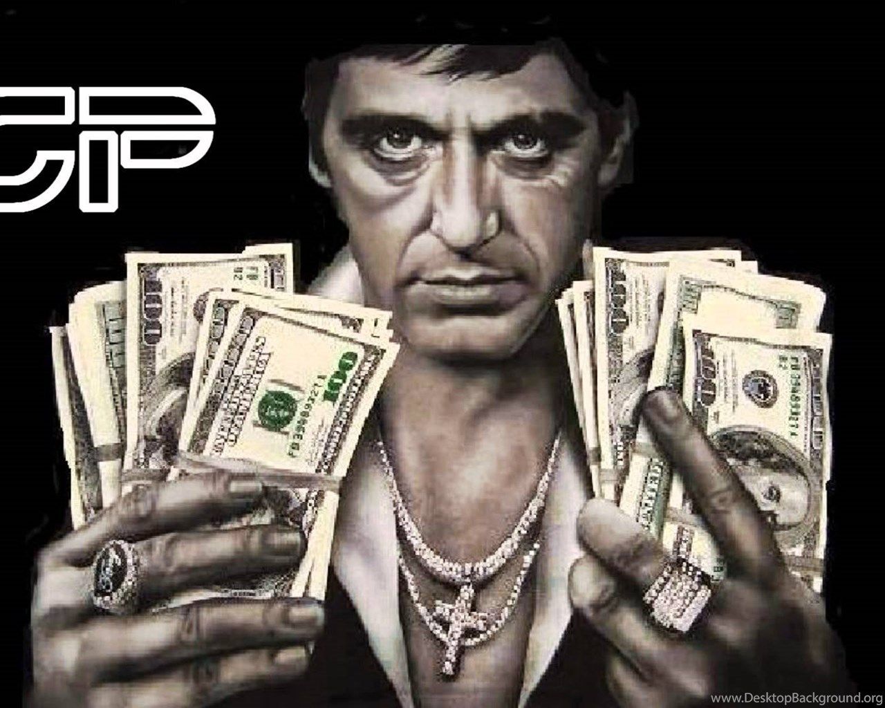Banconote dollari sparse, 720x1280 Full HD Verticale, Smartphone