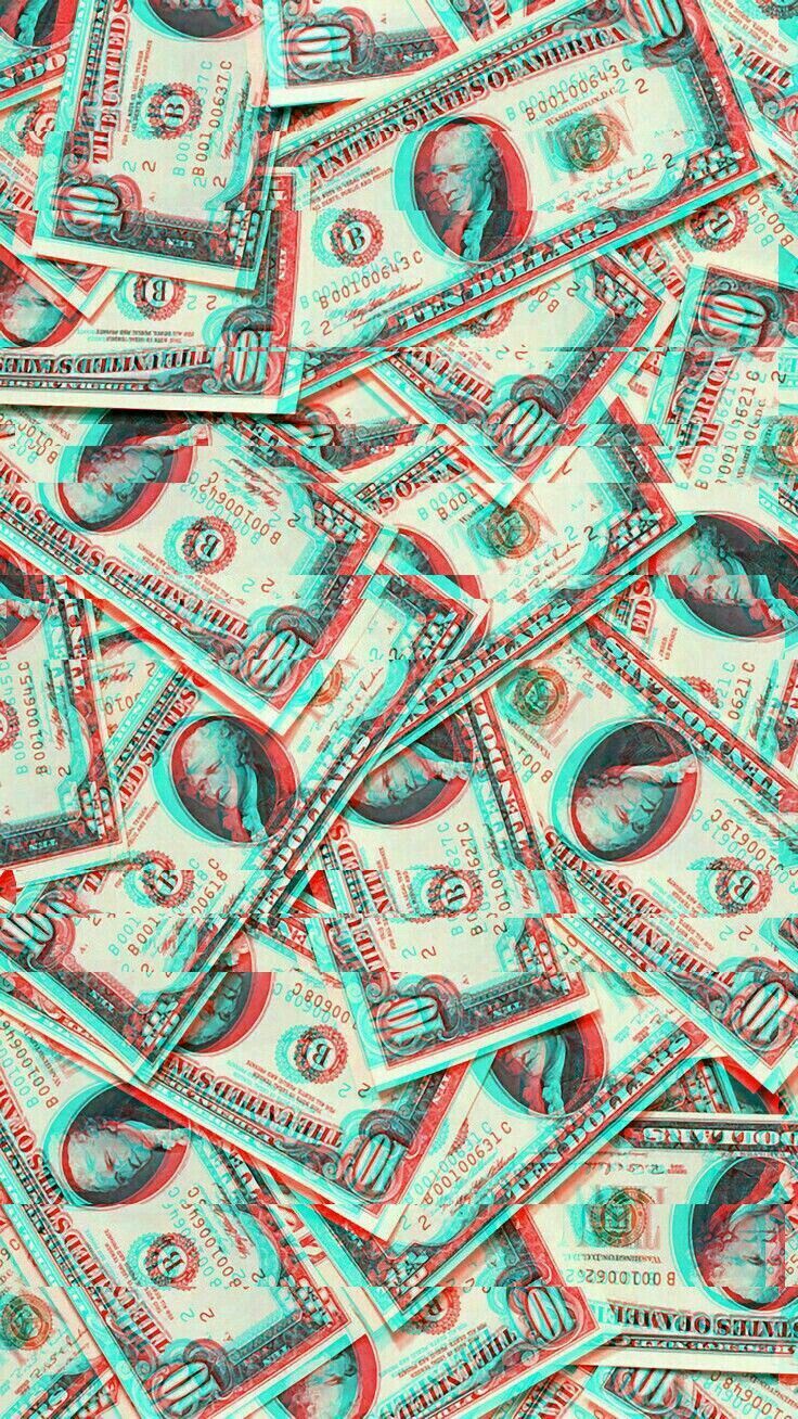 Lil Pump con banconote dollari, 736x1308 Full HD Verticale, iPhone