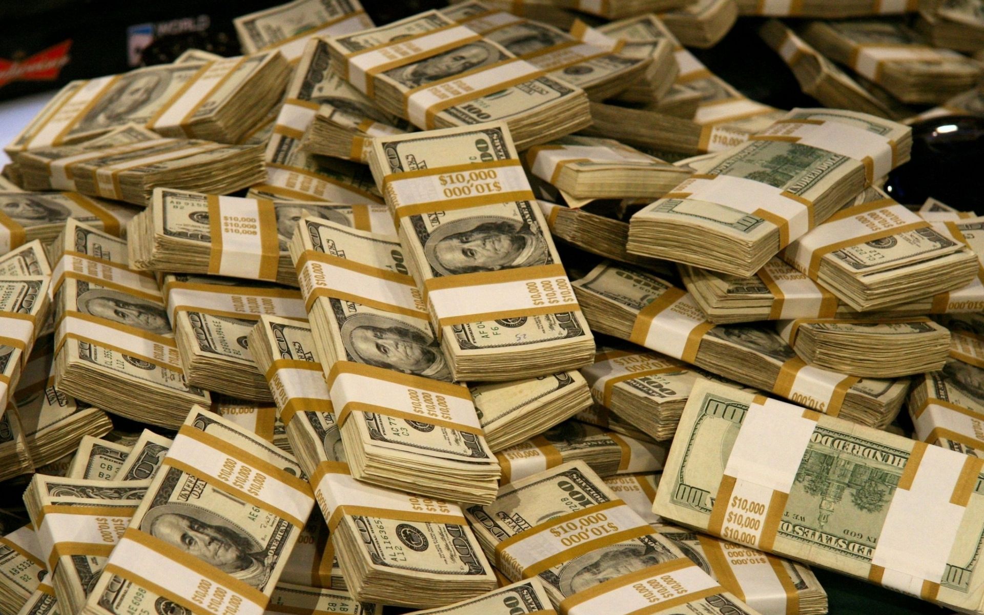 Mazzette di dollari americani, 1920x1200 WUXGA, Desktop