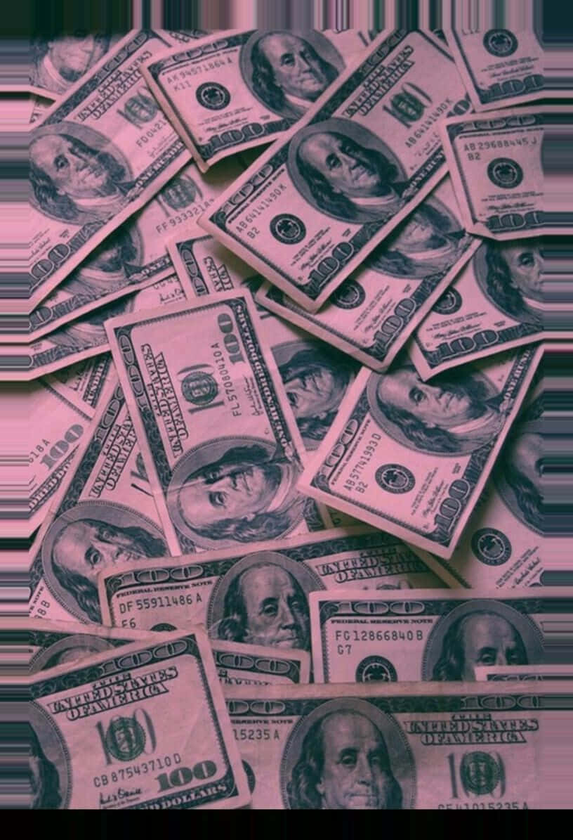 Banconote da cento dollari sparse, 816x1195 Full HD Verticale, iPhone