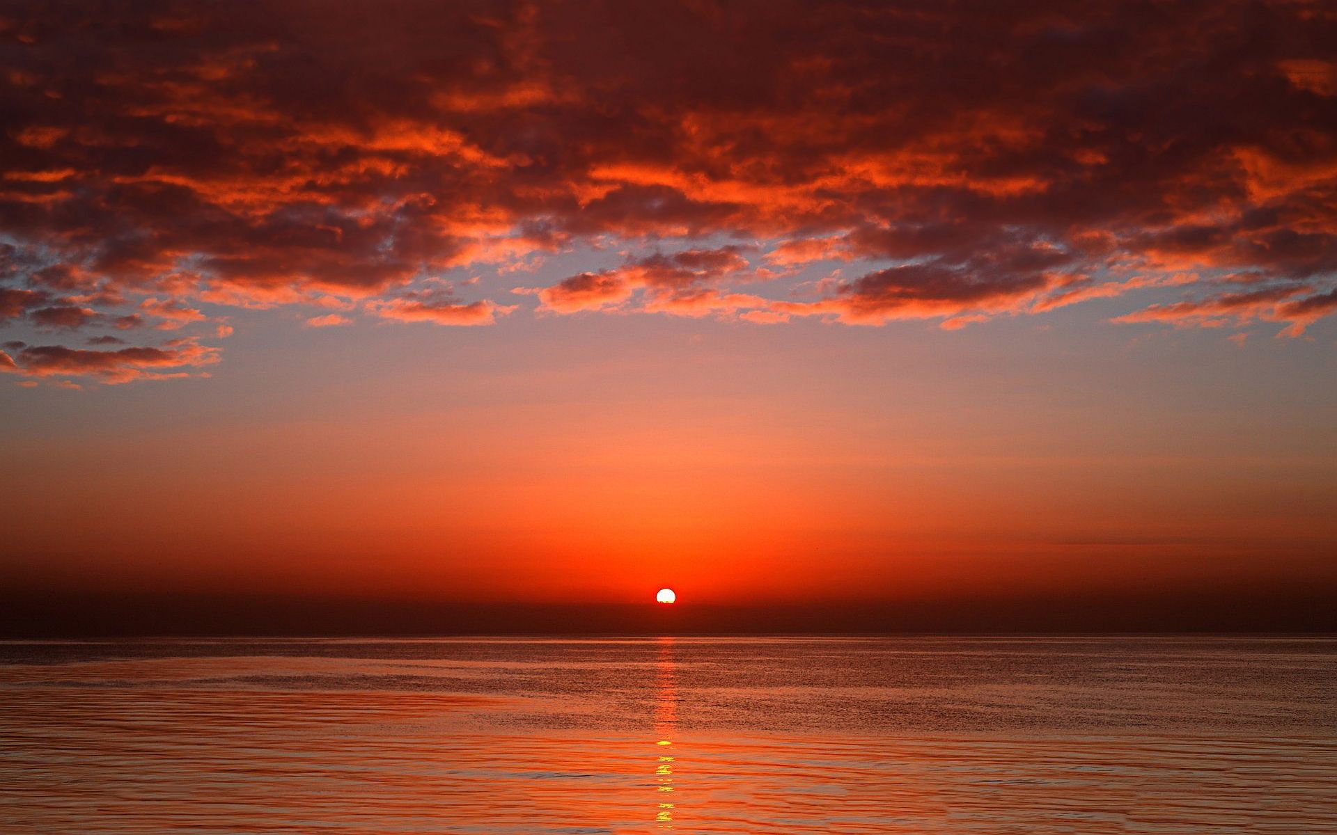Tramonto sul mare rosso, 1920x1200 Full HD+, Desktop