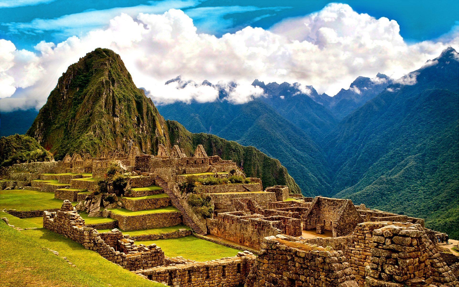 Machu Picchu rovine montagna, 1920x1200 Full HD+ WUXGA, Laptop