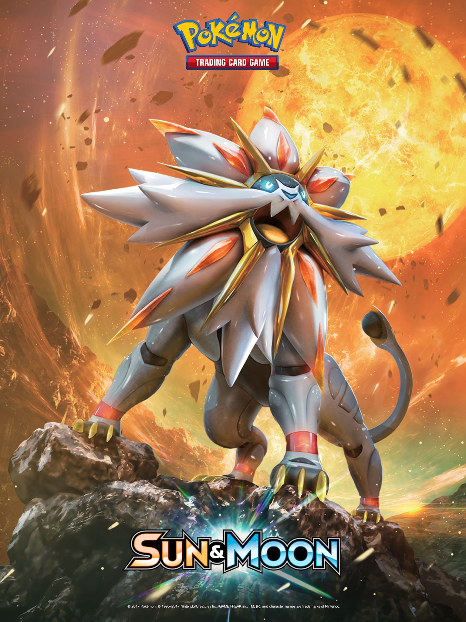 Solgaleo Pokémon leggendario, 1280x1916 Verticale, Mobile