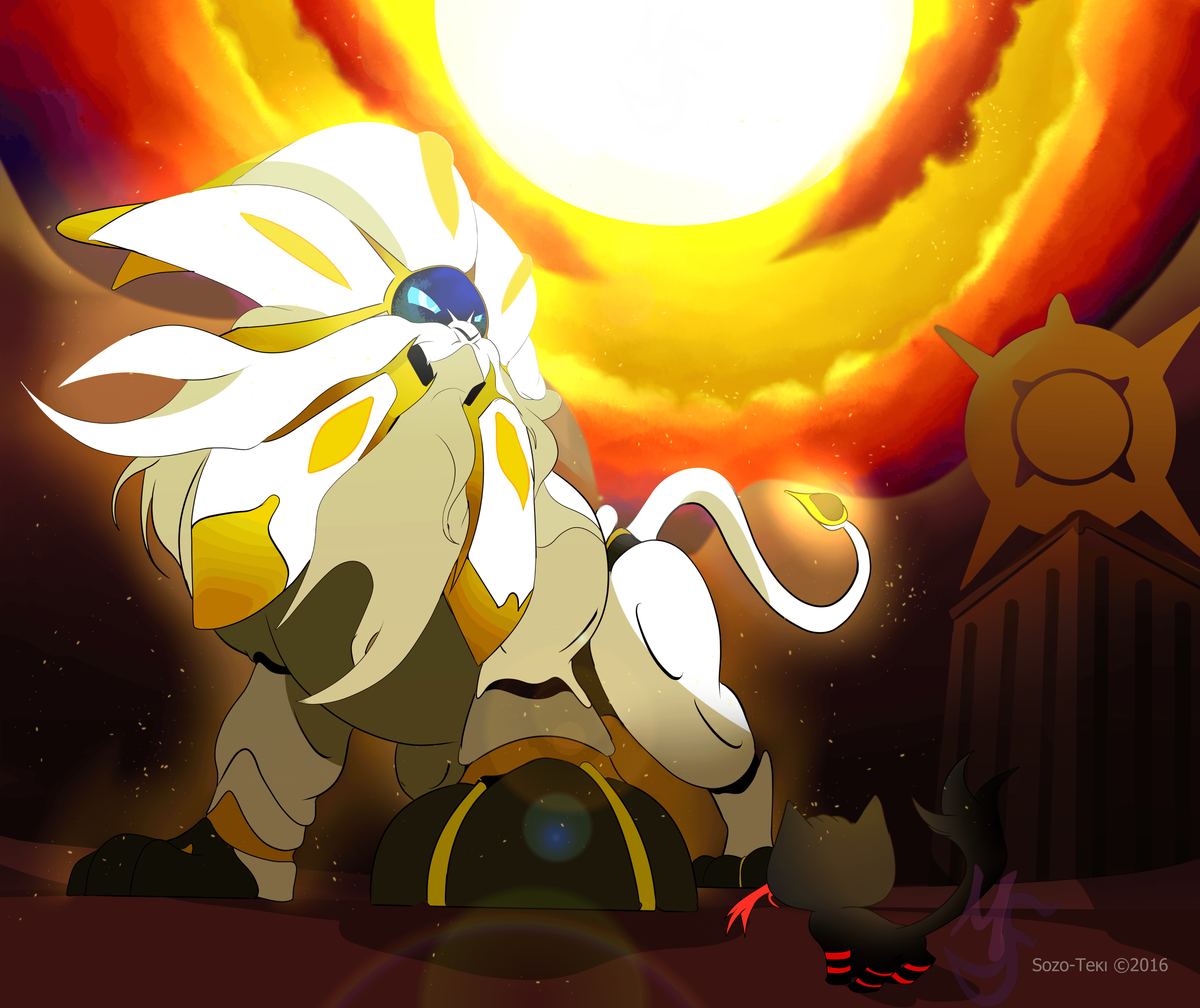 Solgaleo Pokemon Sun Moon, creature tascabili, 1536x2048 Full HD Verticale, Smartphone