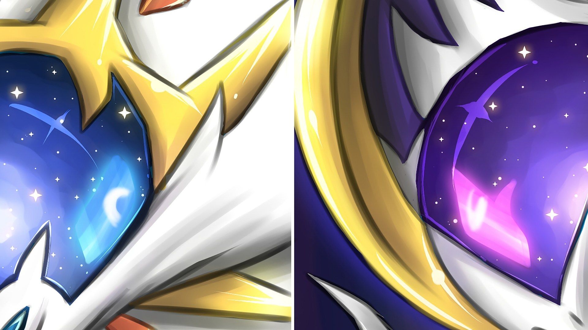 Solgaleo e Lunala Pokémon, 1920x1080 Full HD 1080p, PC