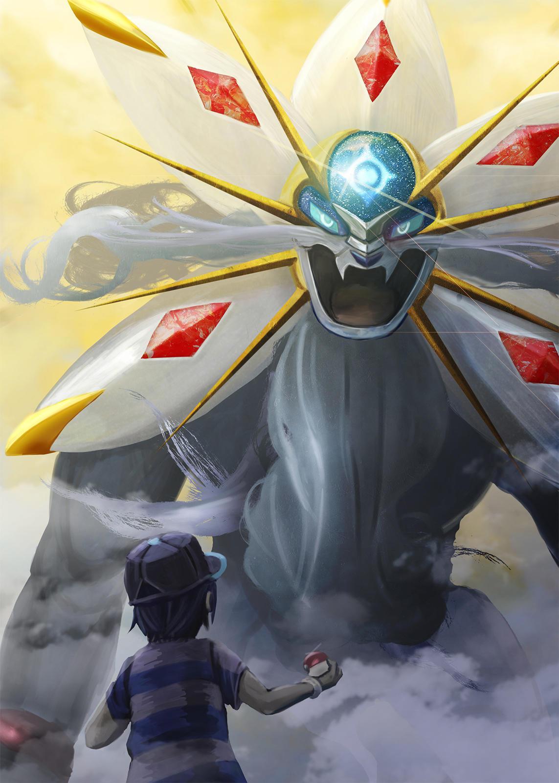 Solgaleo Pokemon spazio, 1920x1080 Full HD, Laptop