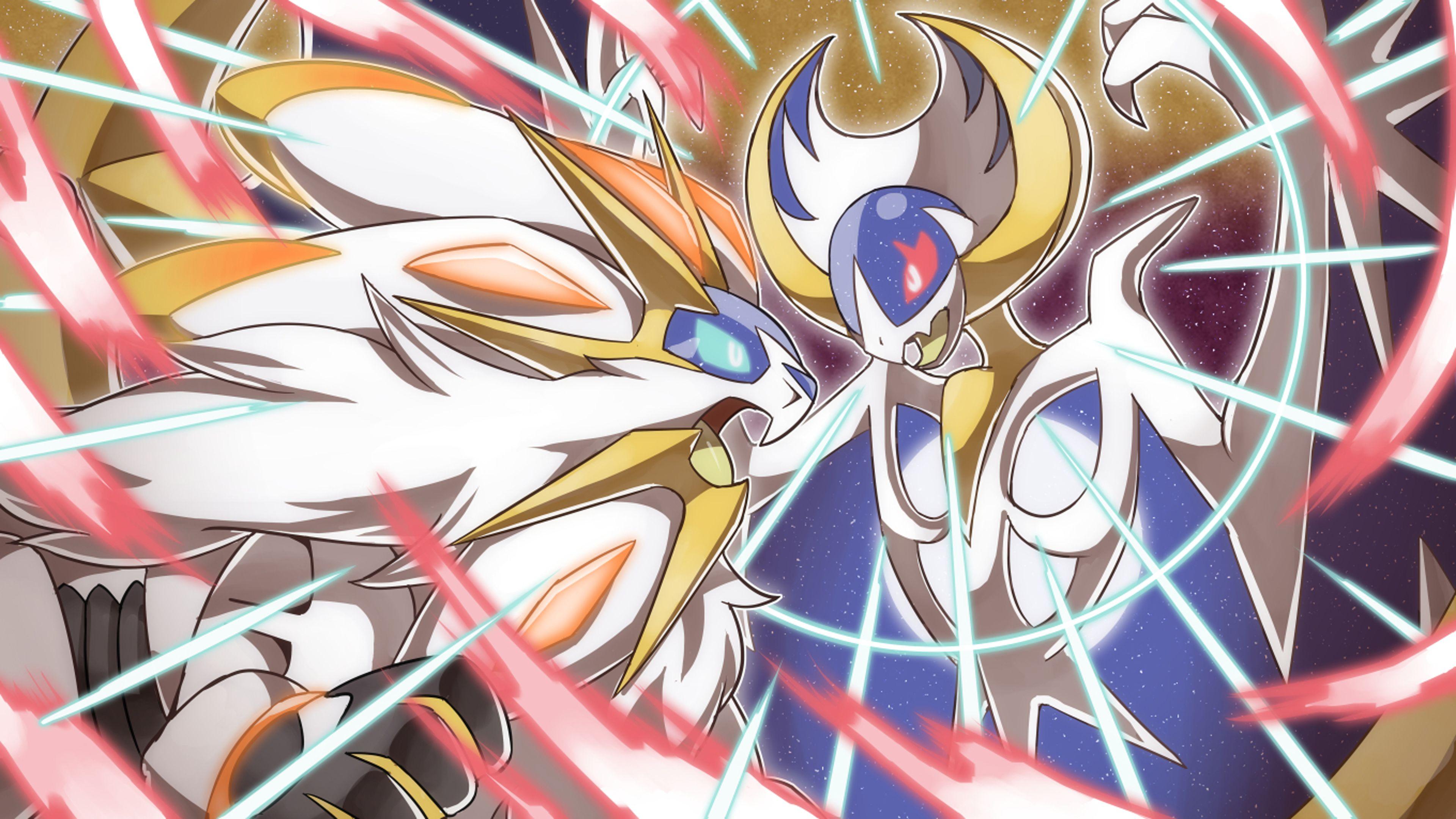 Solgaleo e Lunala Pokémon, 1560x1080 HD, Desktop