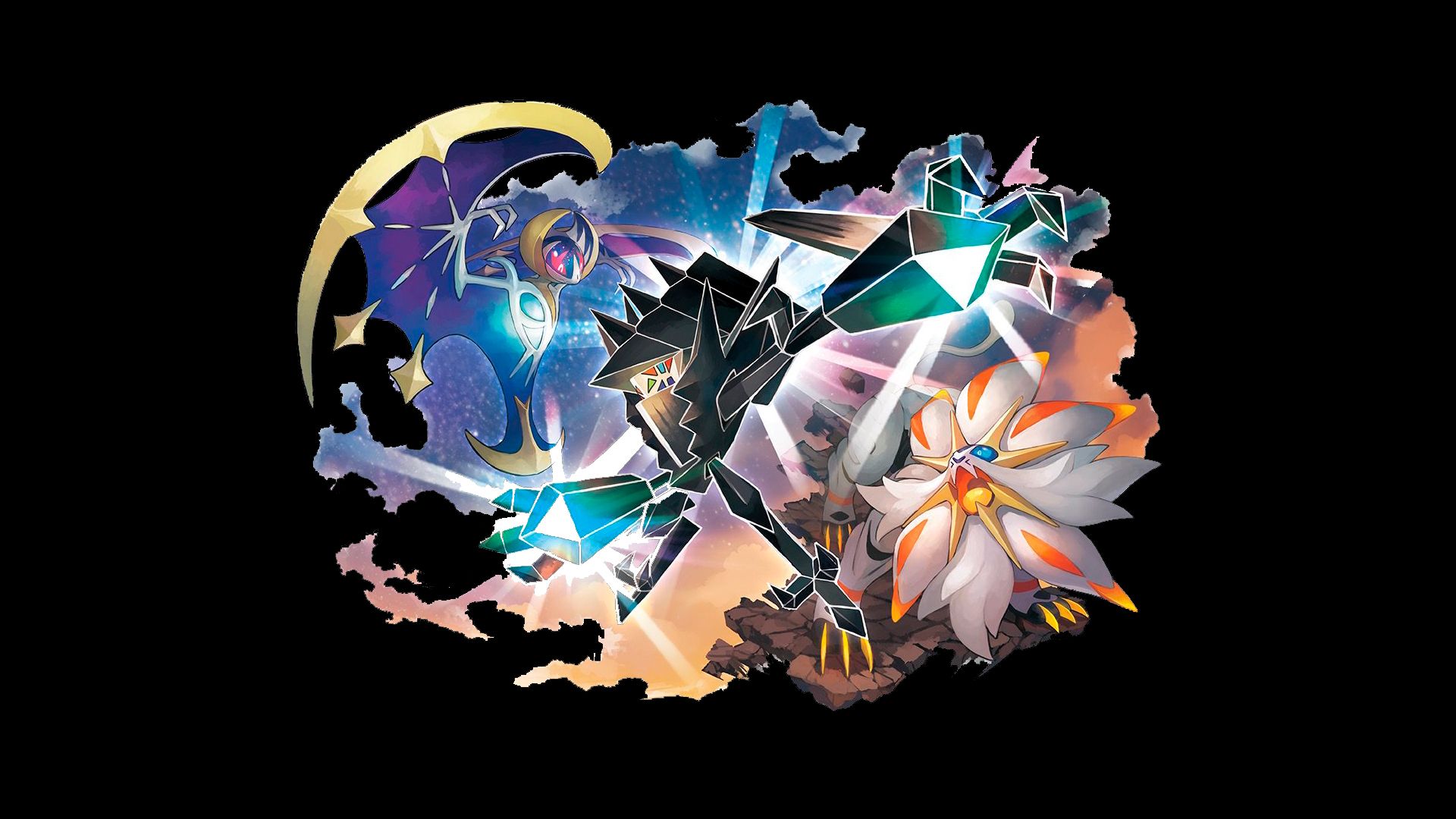 Solgaleo Pokémon leggendario spazio, 1920x1080 1080p, Desktop