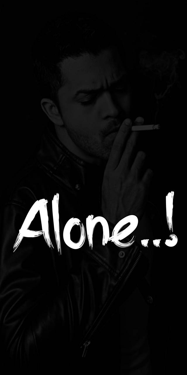 Uomo che fuma, buio, 640x1280 Full HD Verticale, iPhone
