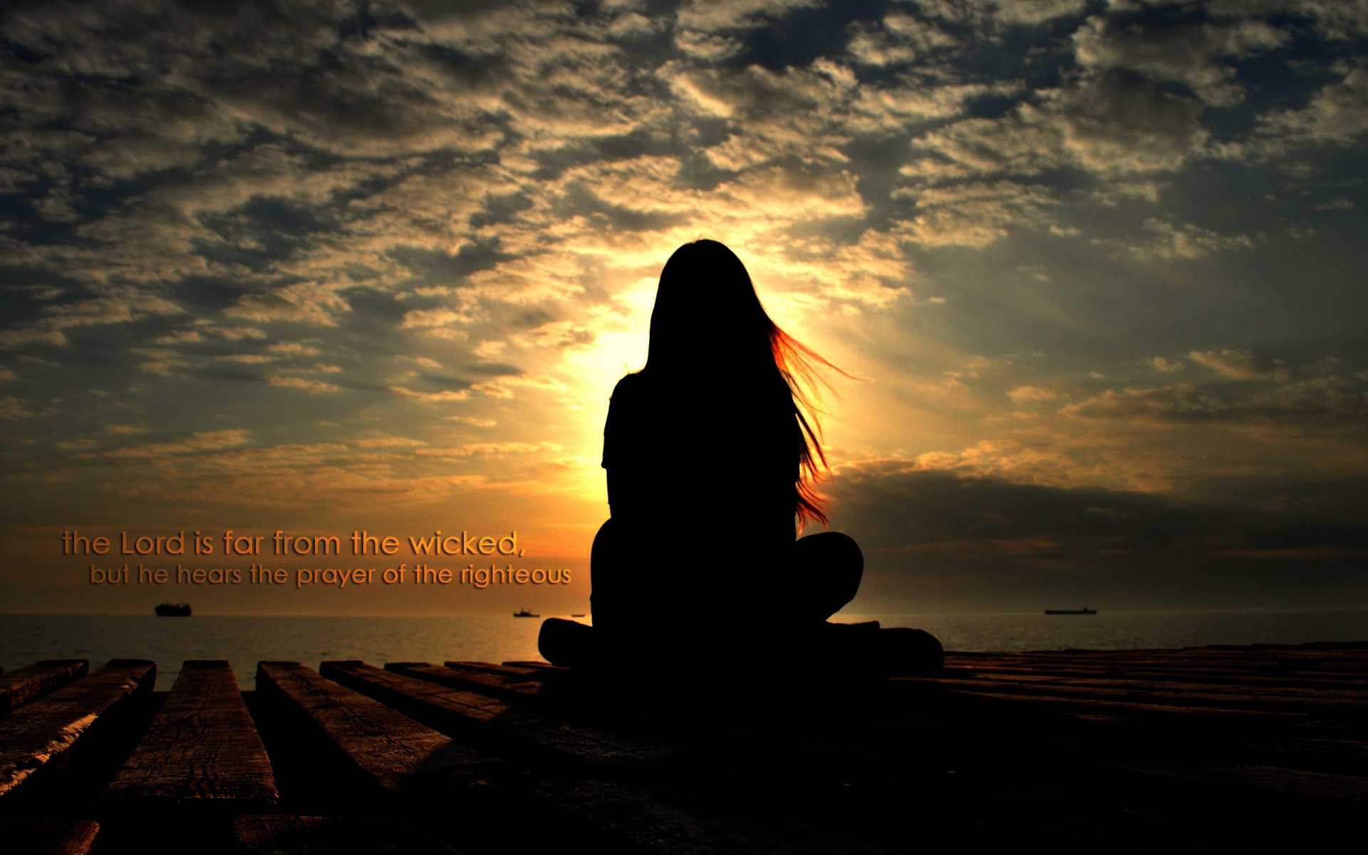 Silhouette donna seduta tramonto, 1920x1200 Full HD+, iMac