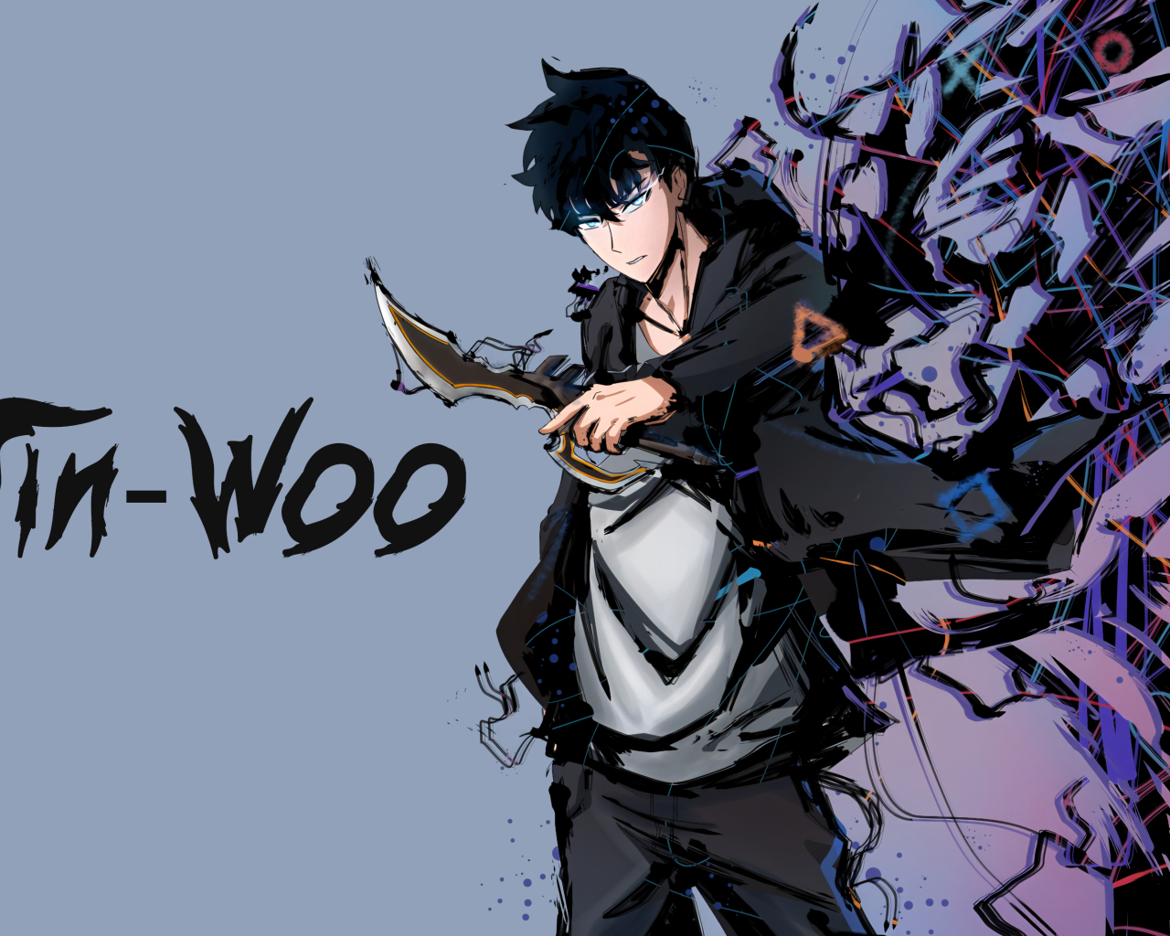 Sung Jin-Woo Solo Leveling, 1280x1024 HD, Desktop