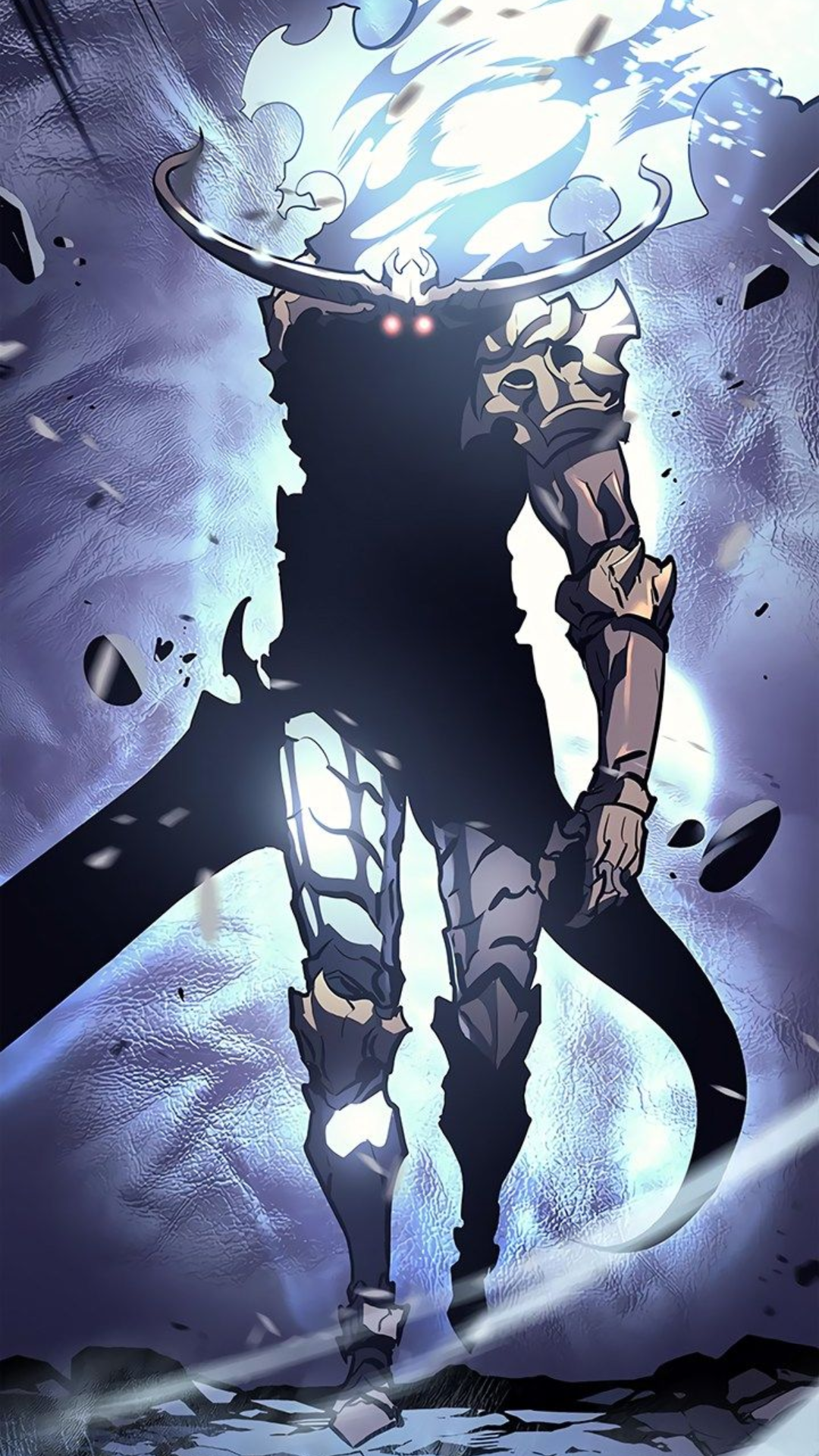 Sung Jin-Woo Monarch Solo Leveling, 1080x1920 Full HD Verticale, iPhone