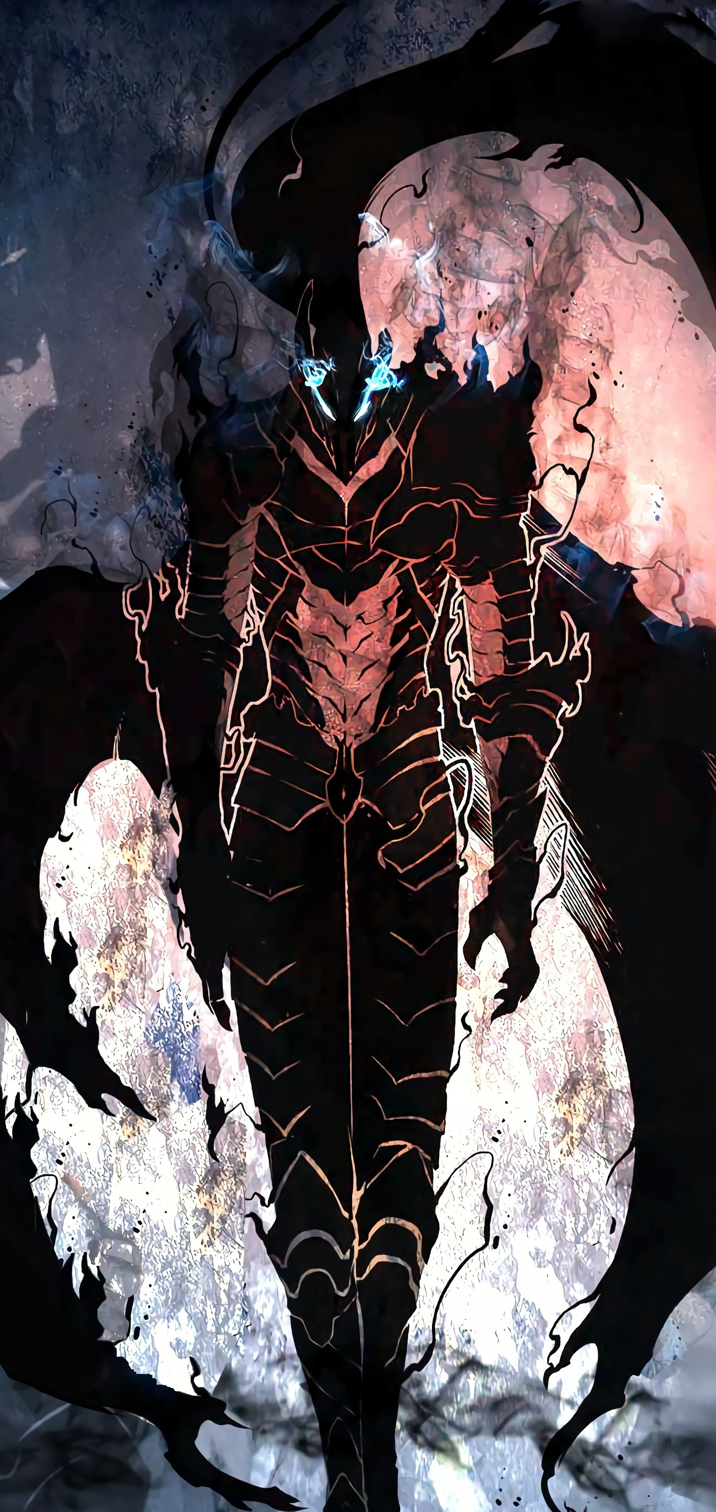 Igris, Solo Leveling, armatura oscura, 1440x3040 Verticale, Mobile
