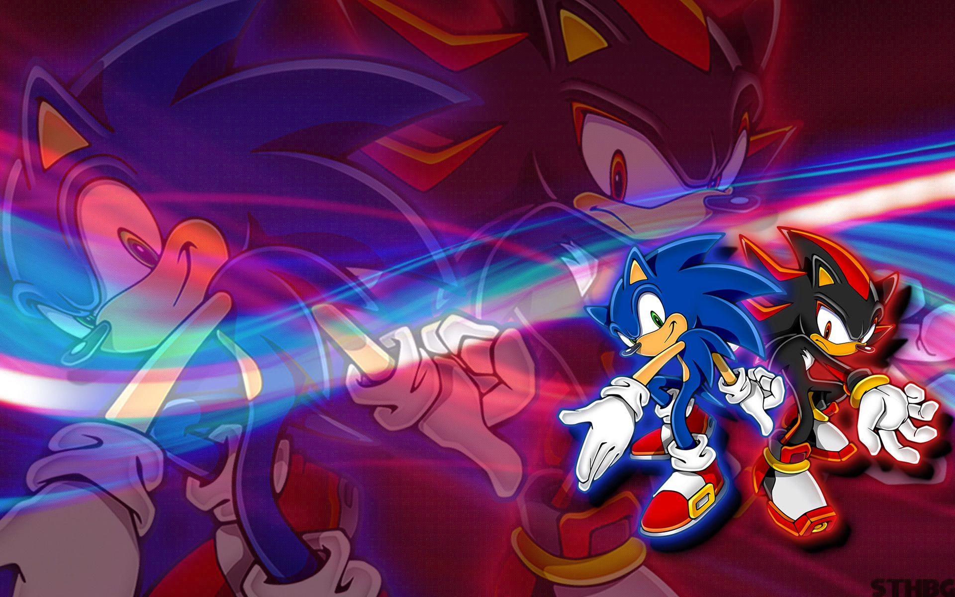 Sonic e Shadow the Hedgehog, 1920x1200 Full HD+ WUXGA, iMac