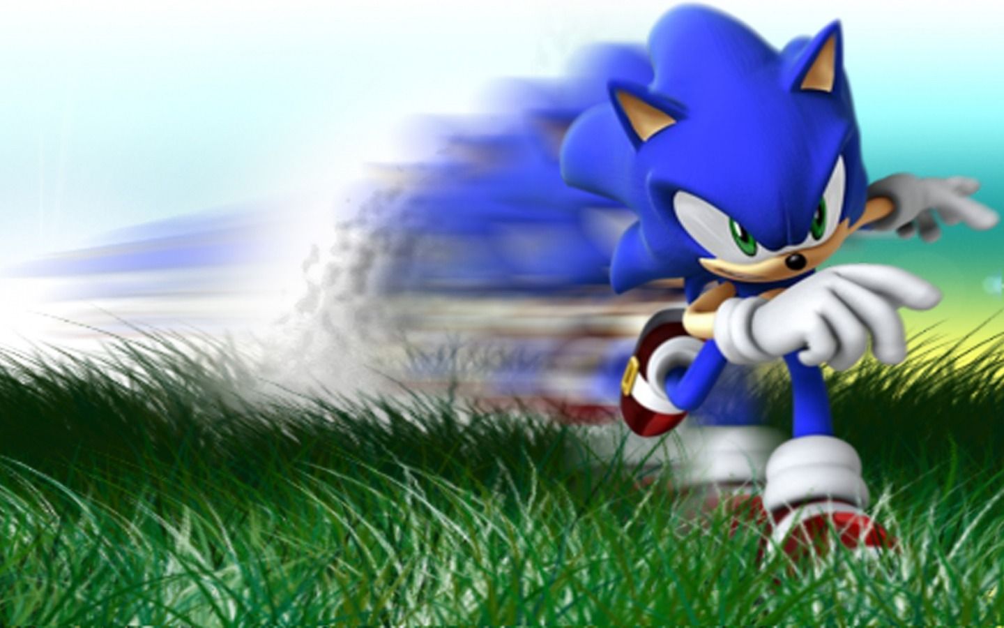 Sonic the Hedgehog corsa, 1440x900 HD, MacBook Air