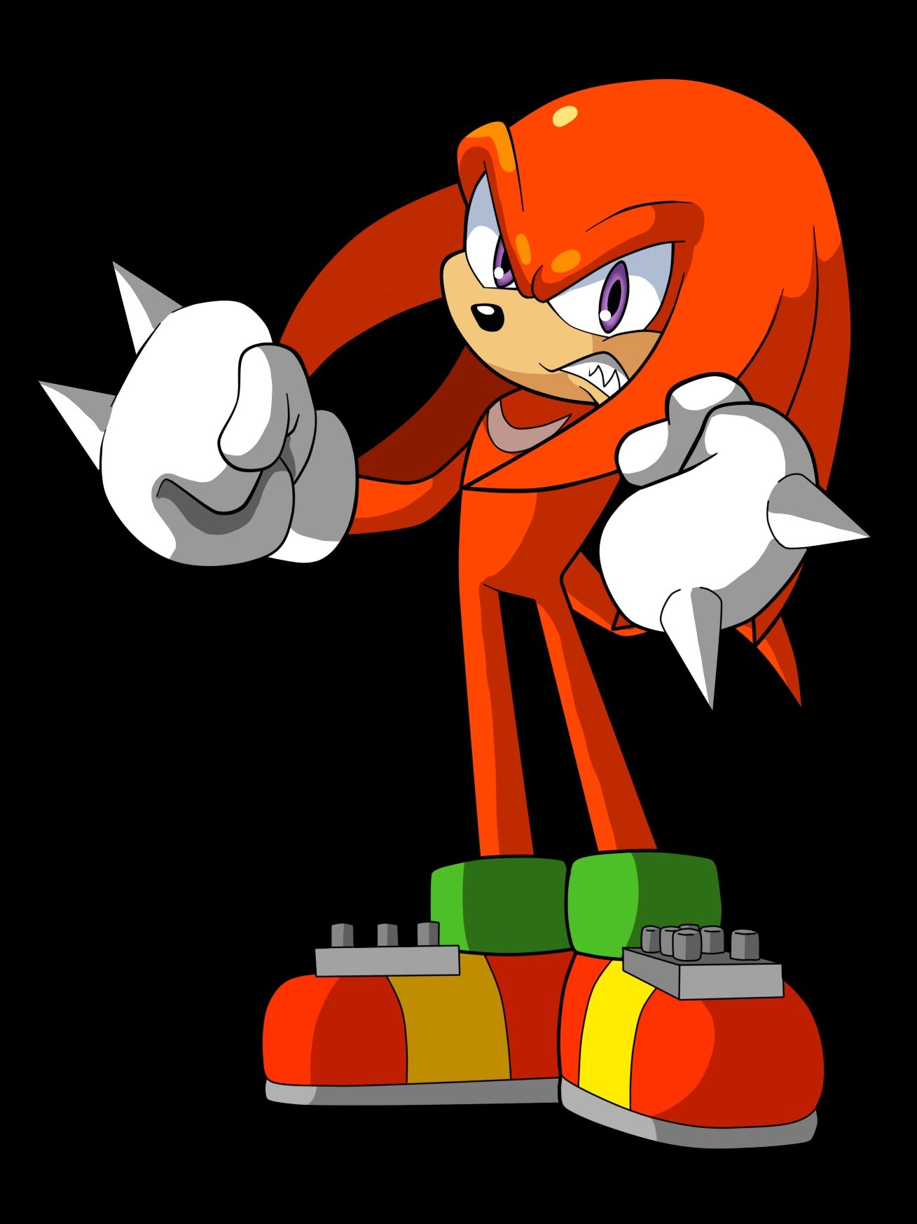 Knuckles Sonic the Hedgehog, 1309x1747 Full HD Verticale, iPhone